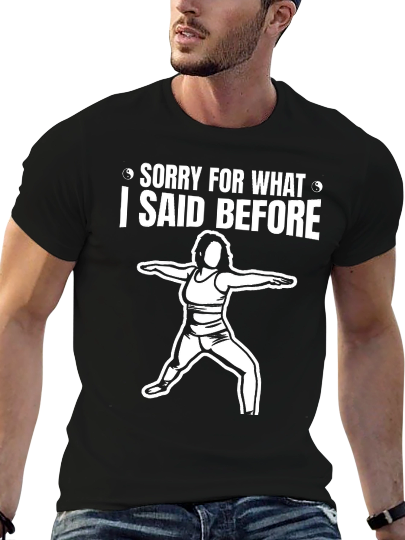 Yoga Lovers Funny Graphic T-Shirt