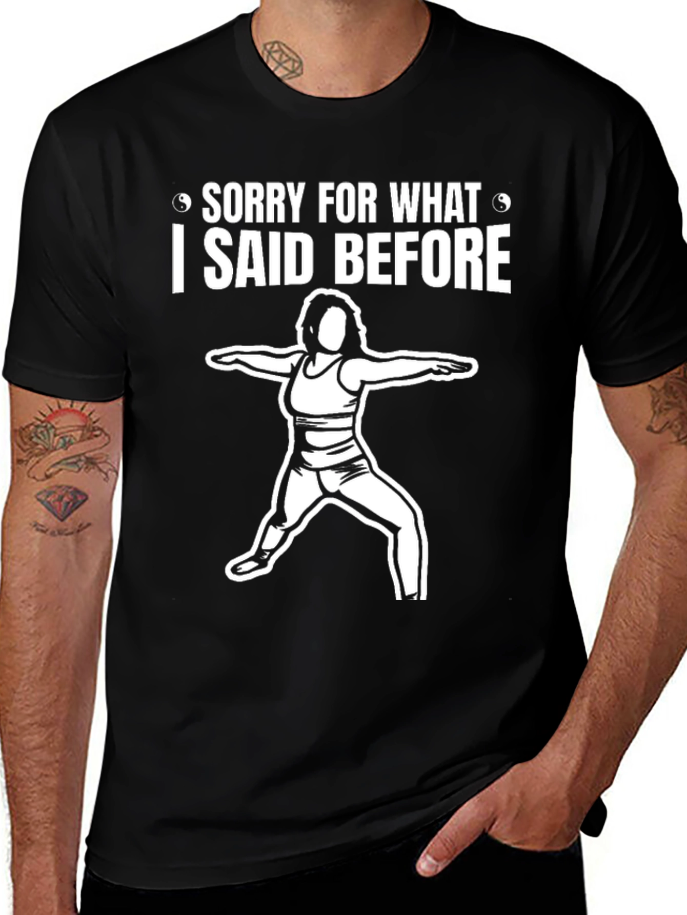Yoga Lovers Funny Graphic T-Shirt