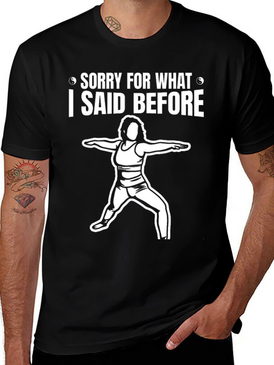 Yoga Lovers Funny Graphic T-Shirt