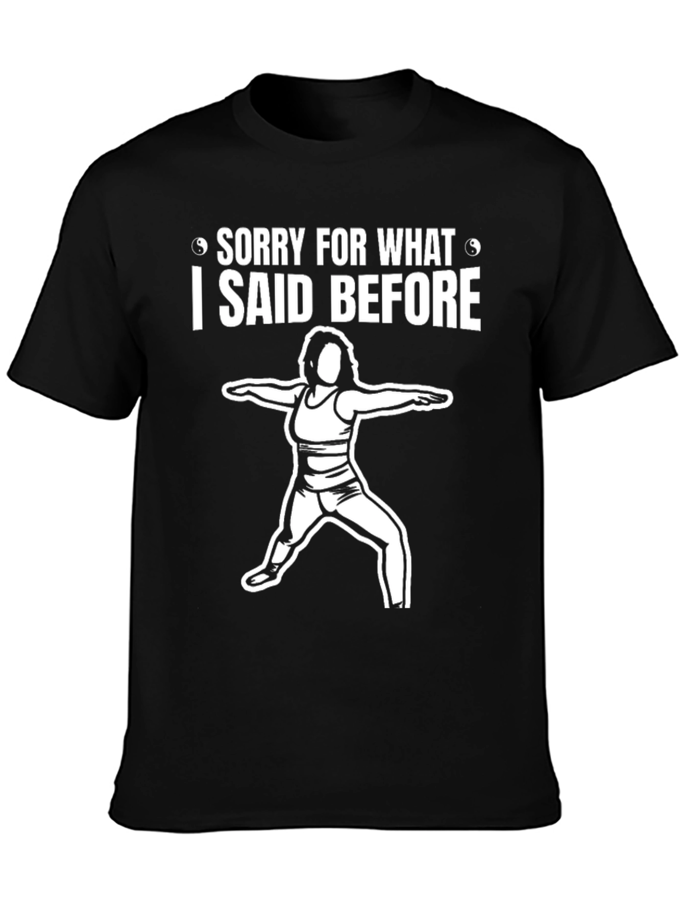 Yoga Lovers Funny Graphic T-Shirt
