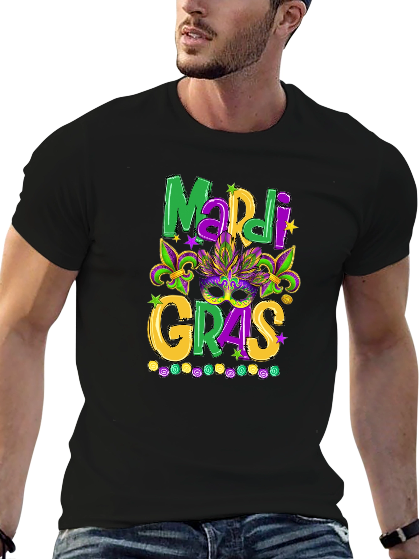 Mardi Gras T-Shirt - Festive Celebration Tee