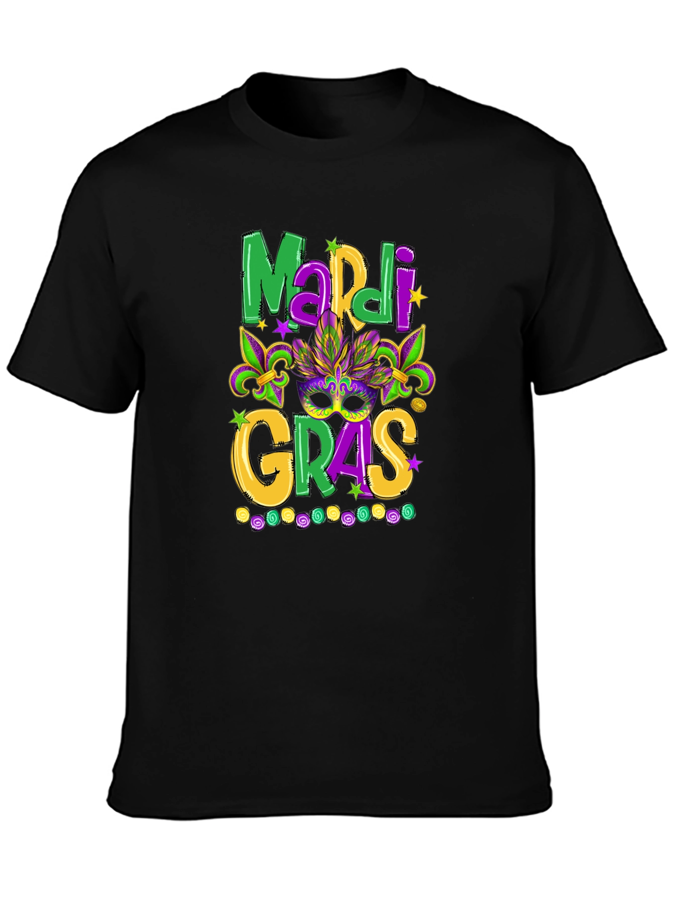 Mardi Gras T-Shirt - Festive Celebration Tee