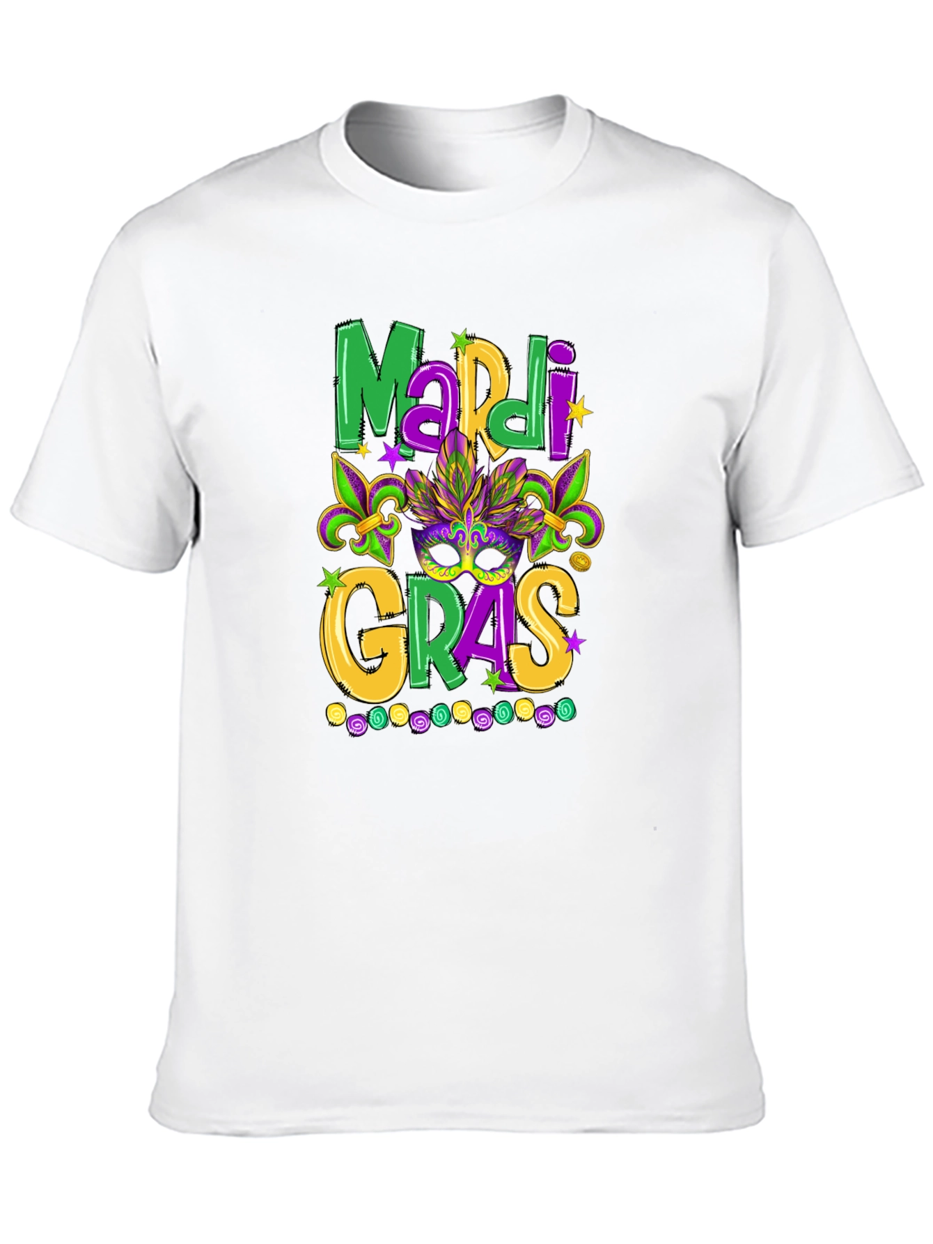 Mardi Gras T-Shirt - Festive Celebration Tee