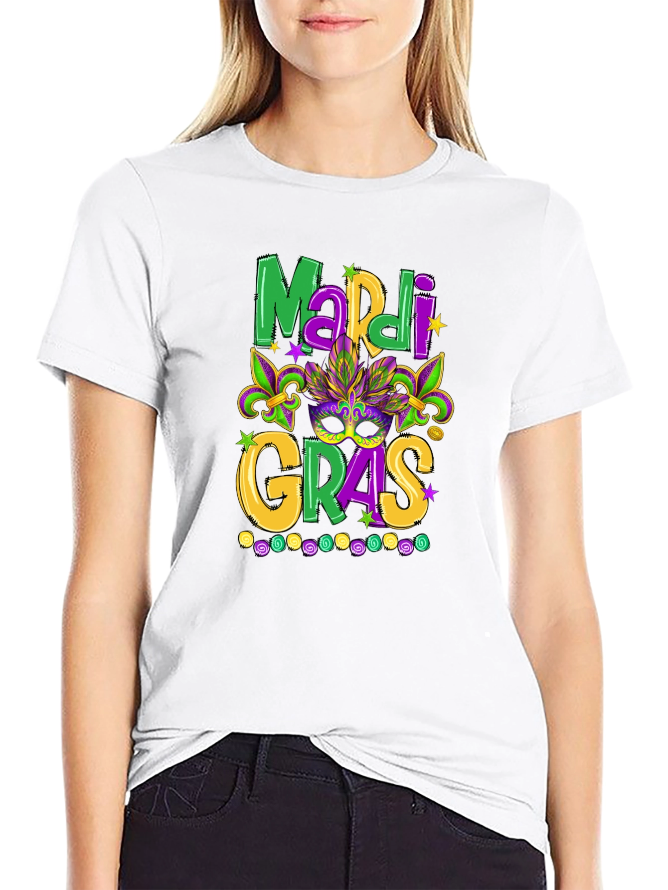 Mardi Gras T-Shirt - Festive Celebration Tee