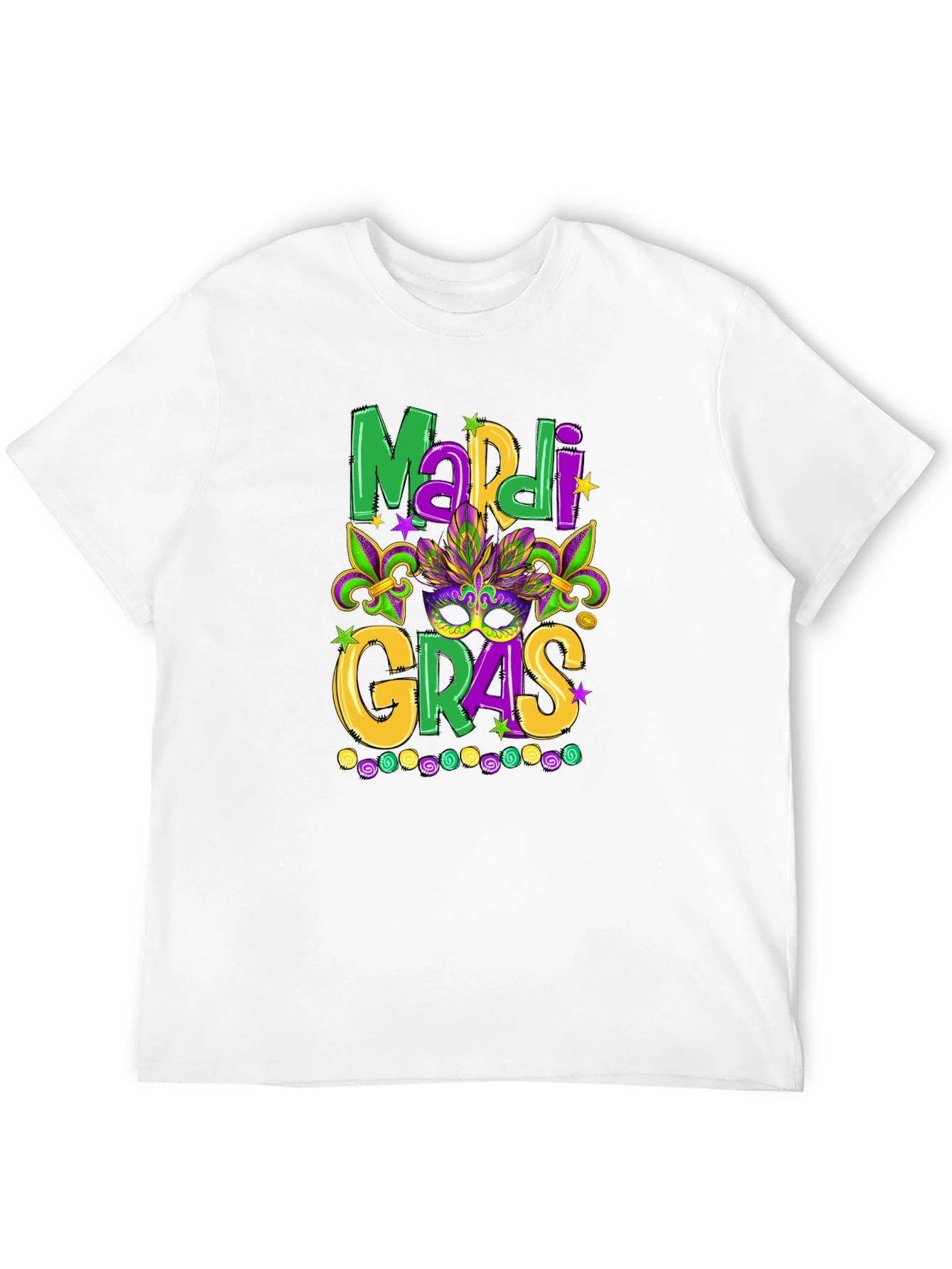 Mardi Gras T-Shirt - Festive Celebration Tee