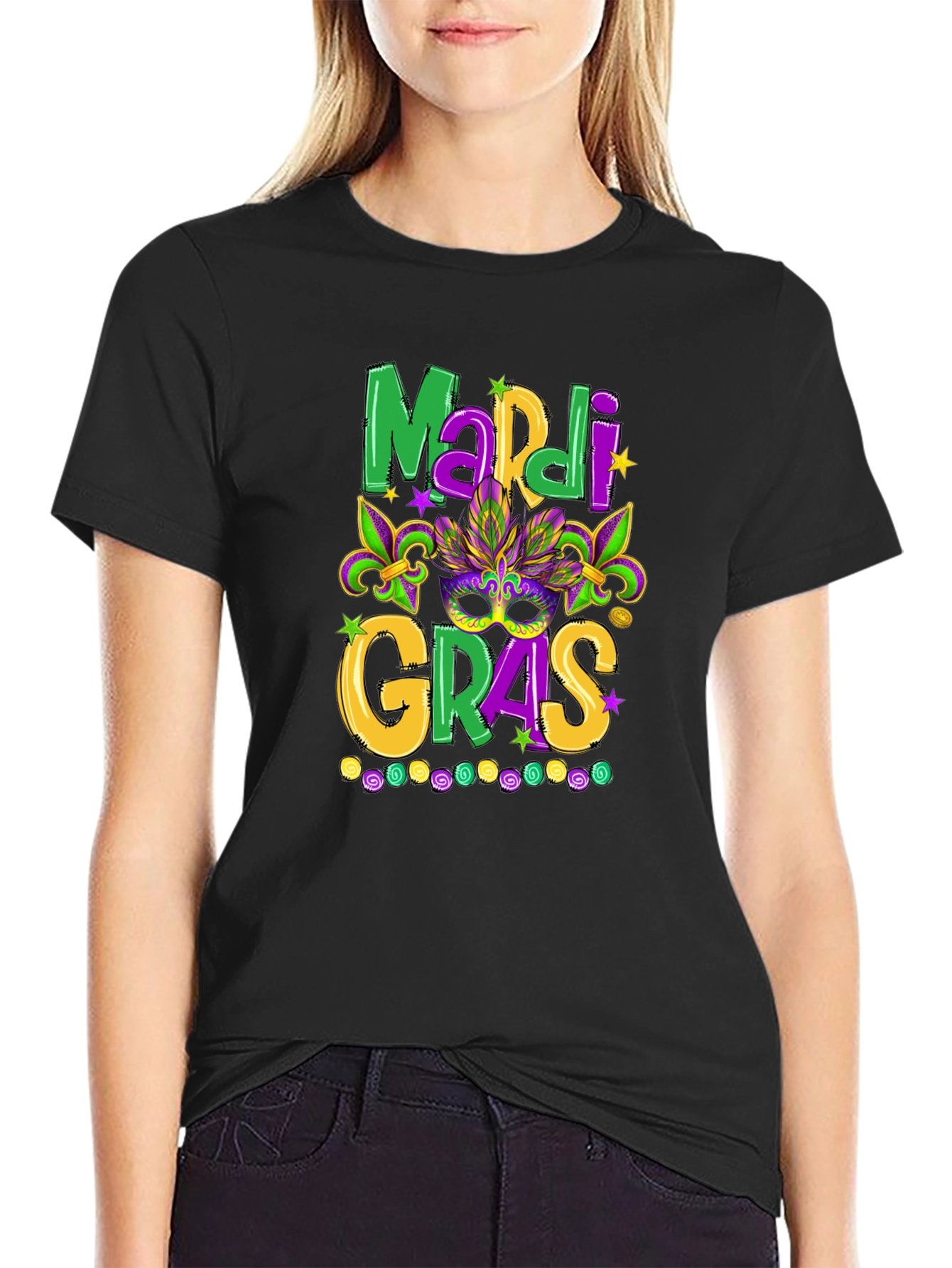 Mardi Gras T-Shirt - Festive Celebration Tee