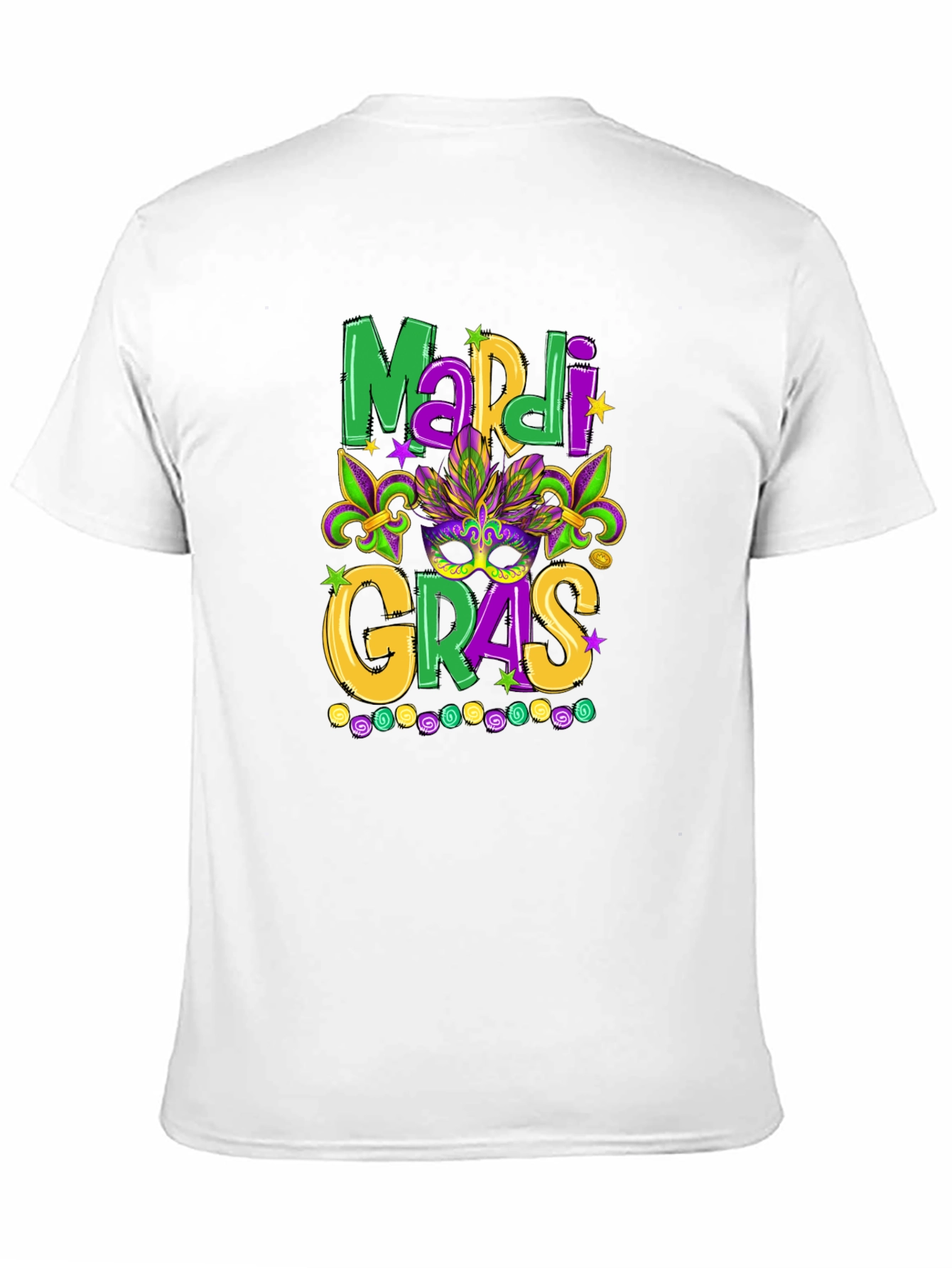 Mardi Gras T-Shirt - Festive Celebration Tee