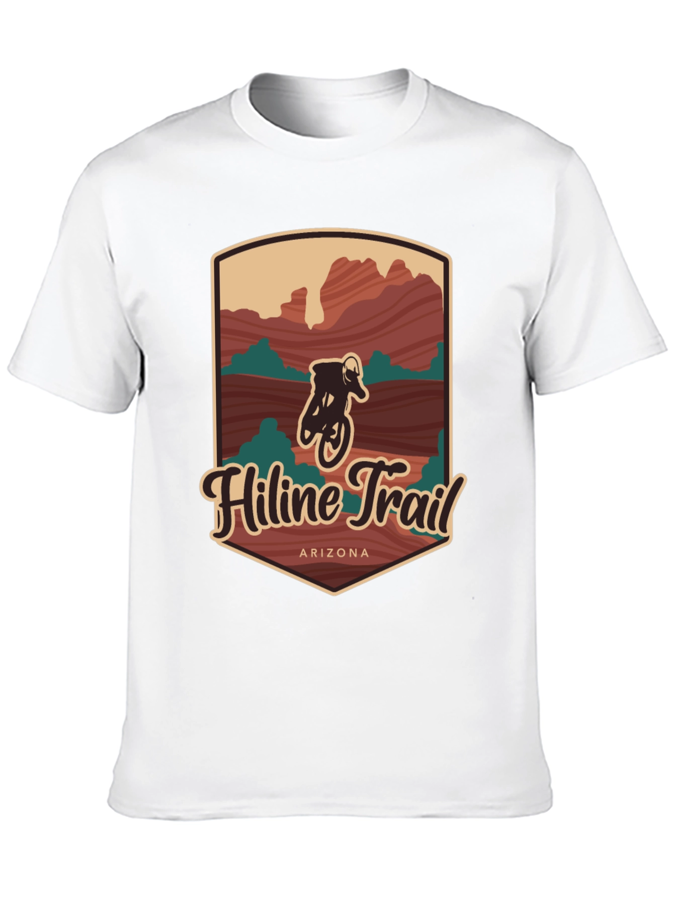 HiLine Trail Arizona Biker Graphic Tee