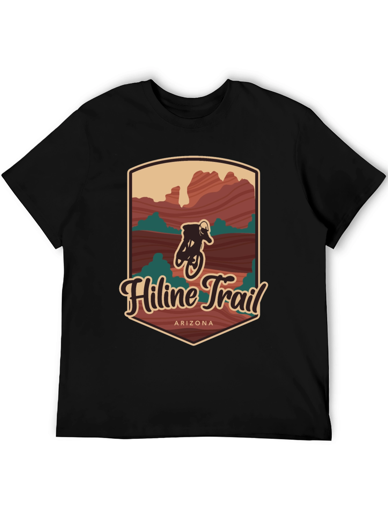 HiLine Trail Arizona Biker Graphic Tee