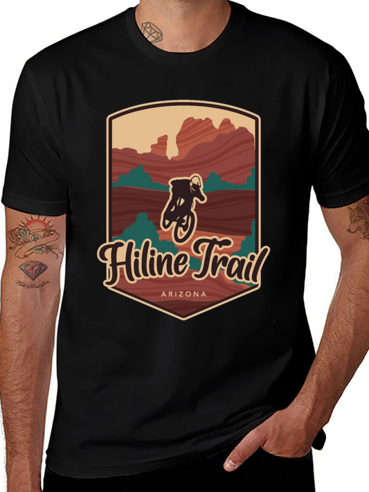 HiLine Trail Arizona Biker Graphic Tee