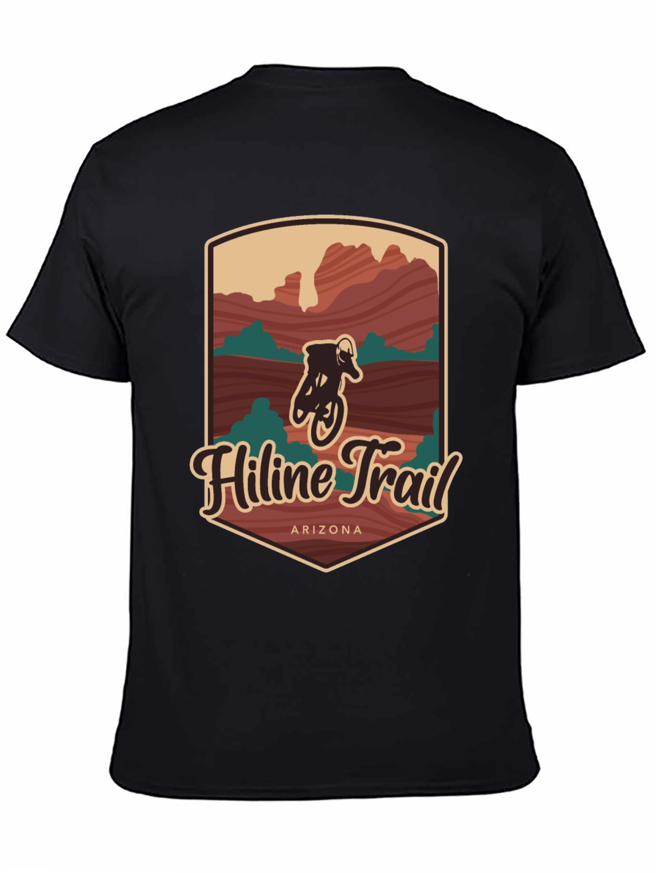 HiLine Trail Arizona Biker Graphic Tee