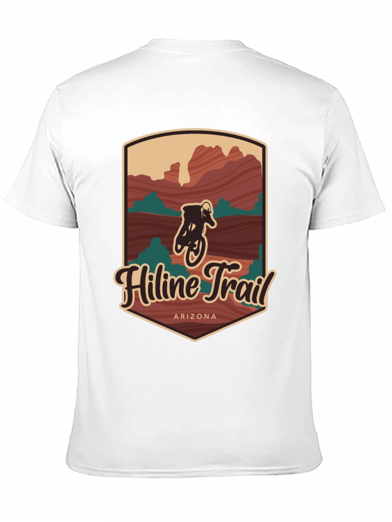 HiLine Trail Arizona Biker Graphic Tee