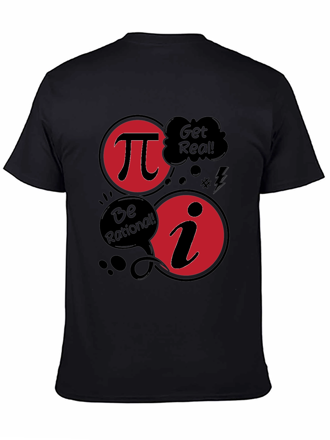 Math Humor T-Shirt: Pi & Imaginary Numbers