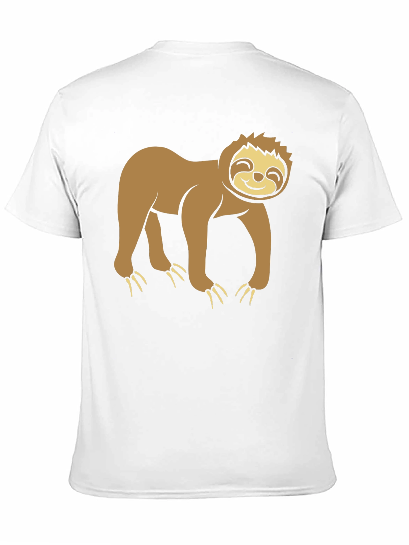 Sloth Graphic Tee - Relaxed Style