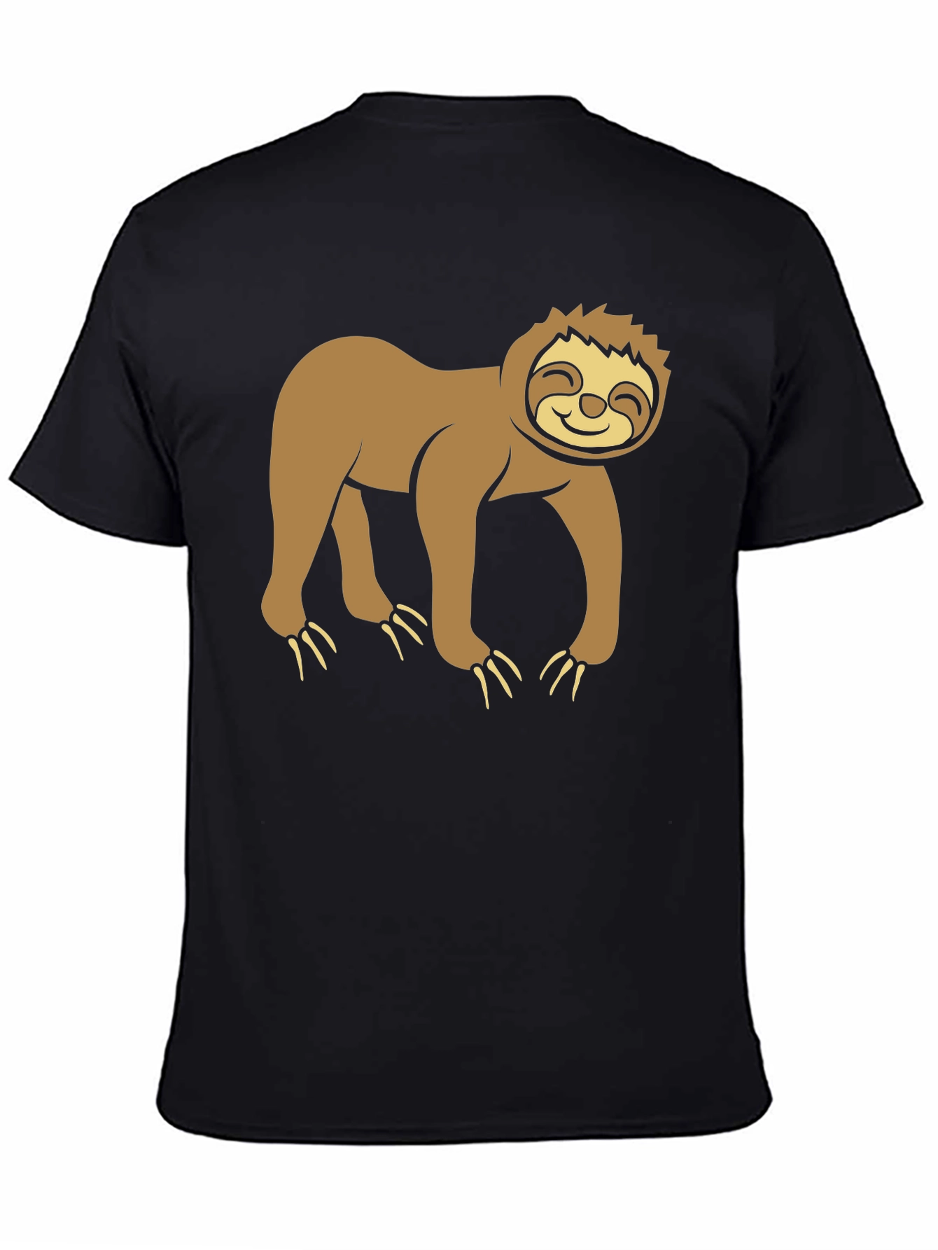 Sloth Graphic Tee - Relaxed Style