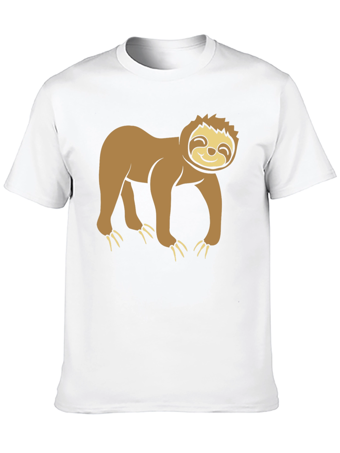 Sloth Graphic Tee - Relaxed Style