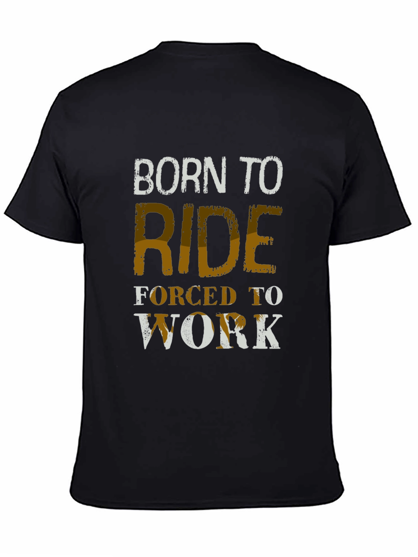 Born to Ride Black Graphic Tee