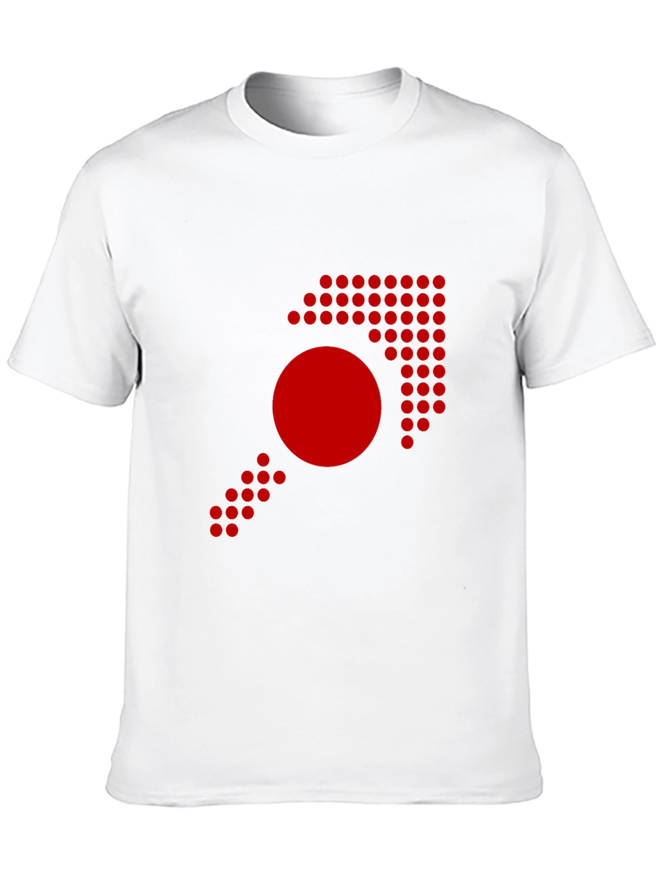 Geometric Arrow Graphic Tee - Modern Design