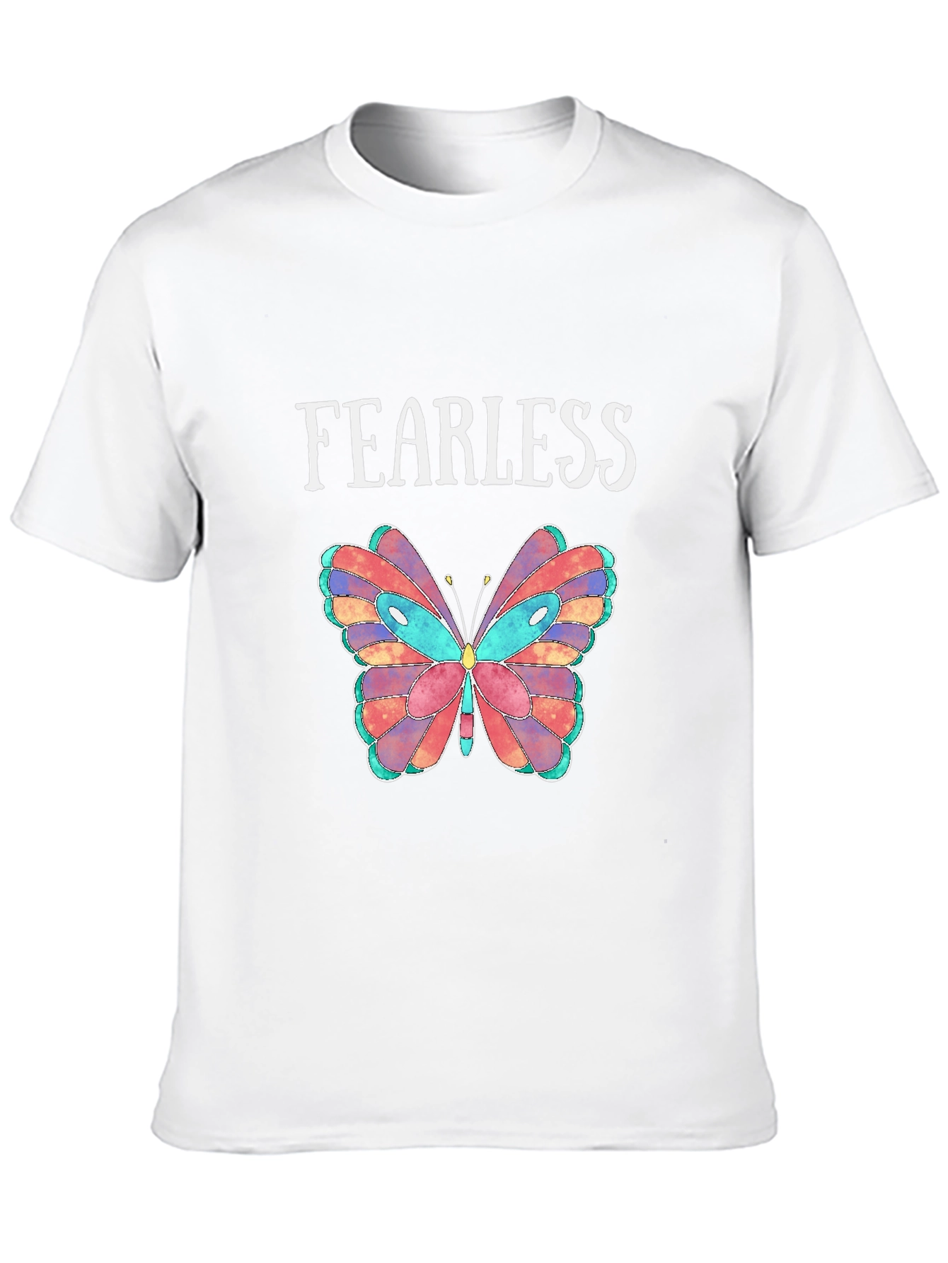 Fearless Butterfly Graphic T-Shirt - Unisex