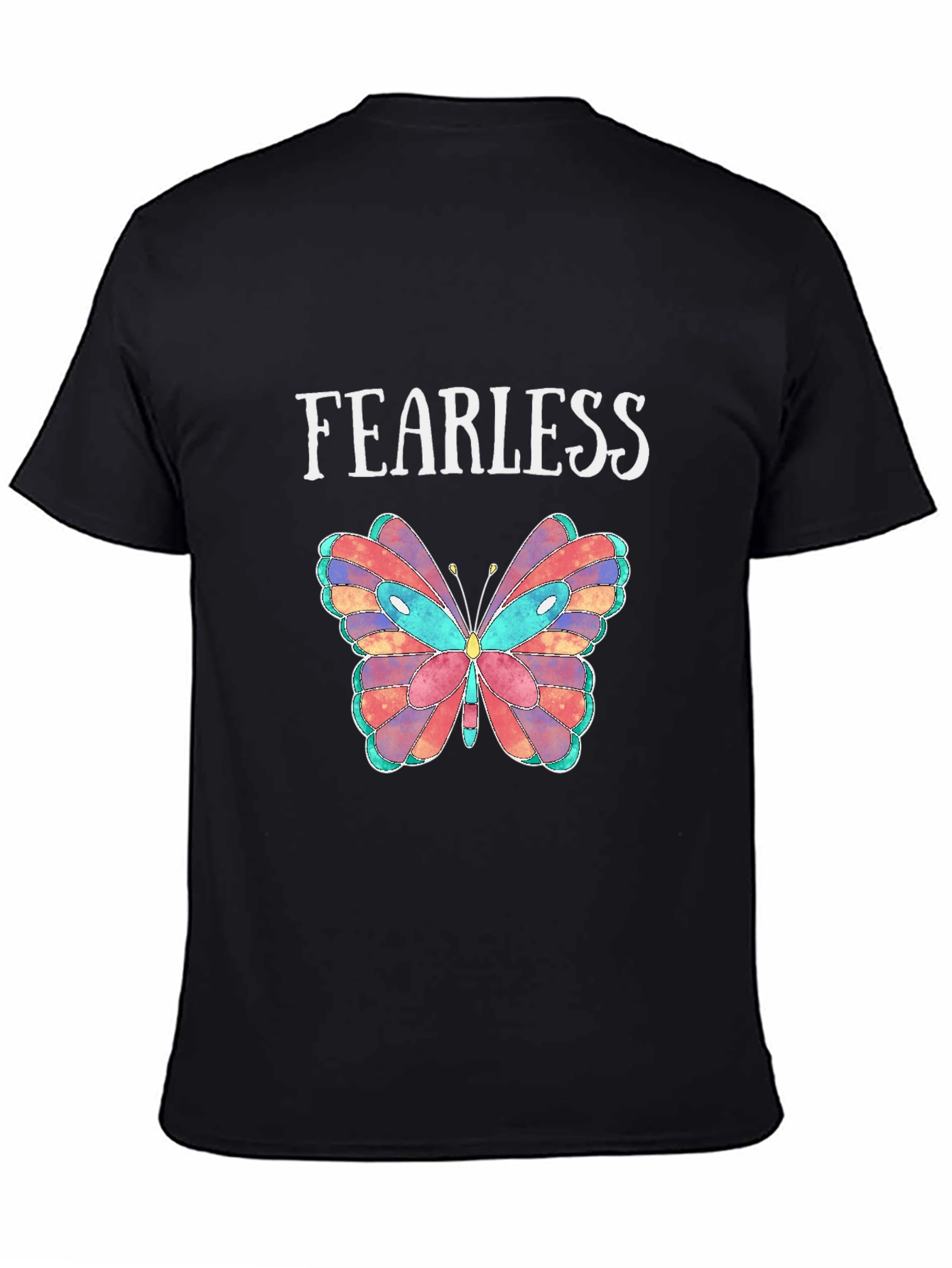 Fearless Butterfly Graphic T-Shirt - Unisex