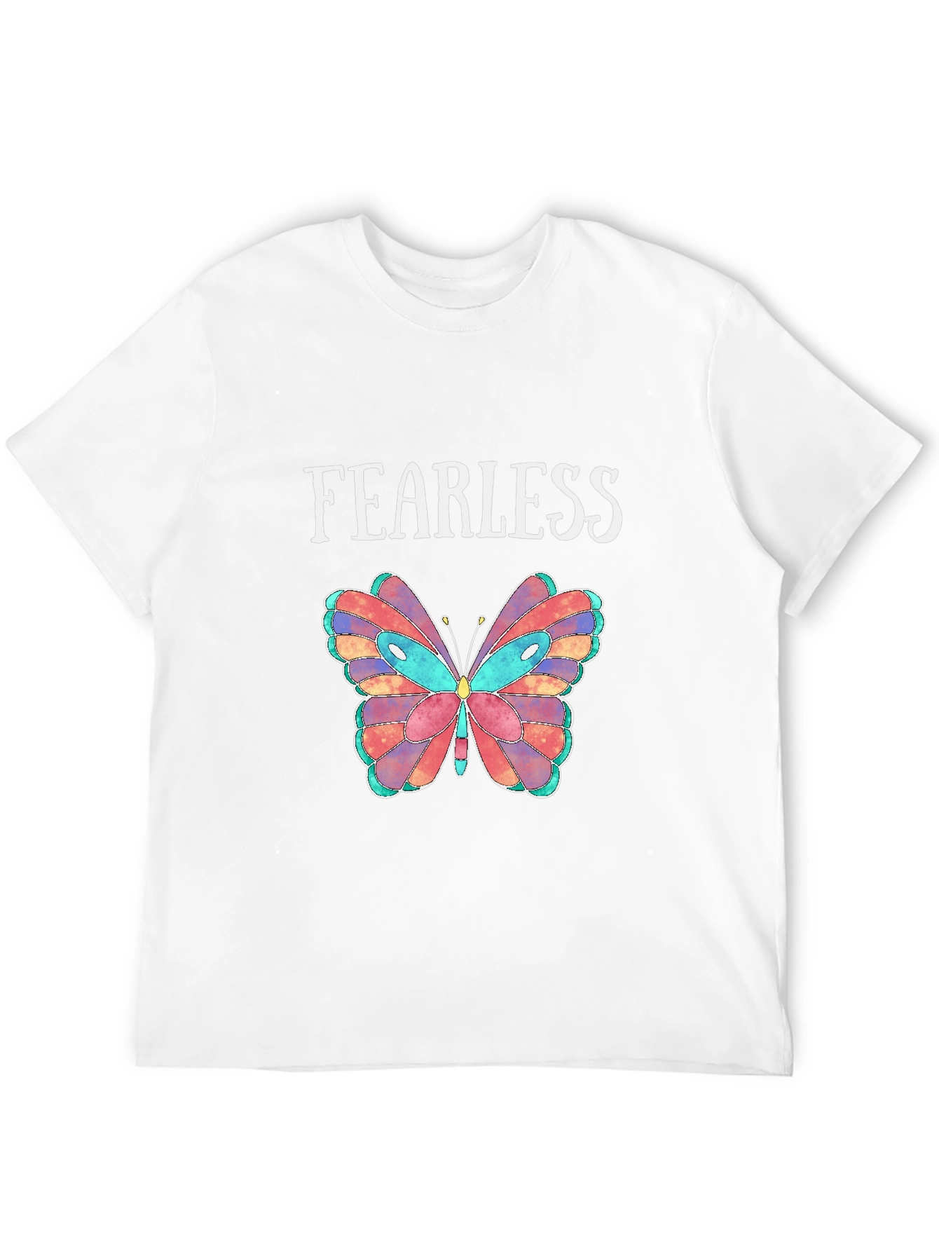 Fearless Butterfly Graphic T-Shirt - Unisex