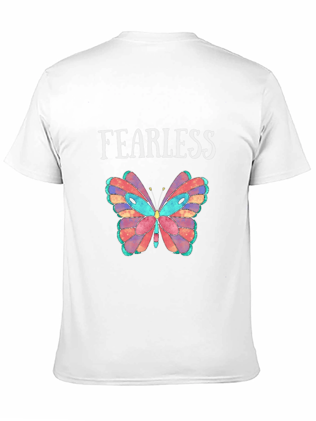 Fearless Butterfly Graphic T-Shirt - Unisex