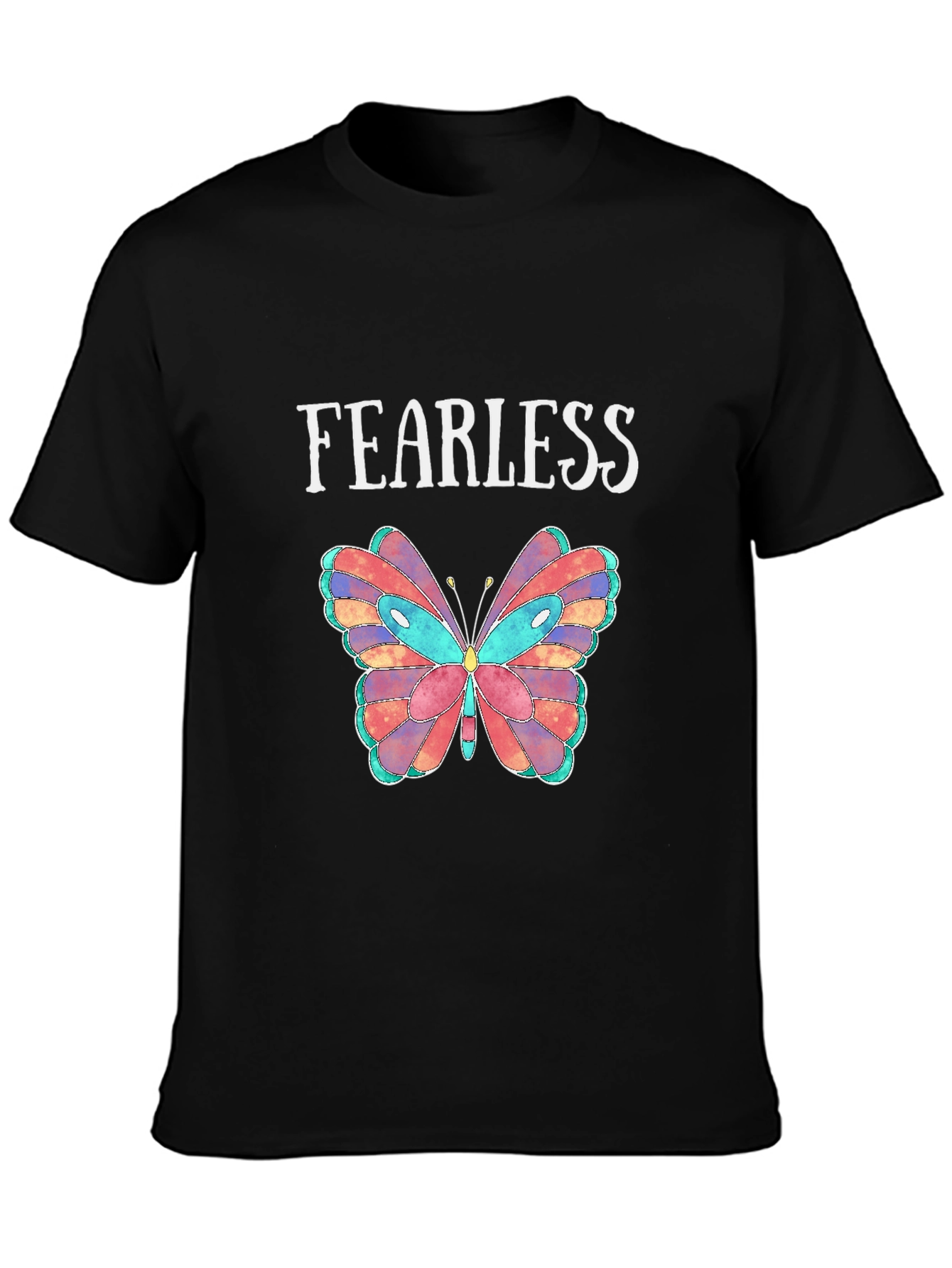 Fearless Butterfly Graphic T-Shirt - Unisex