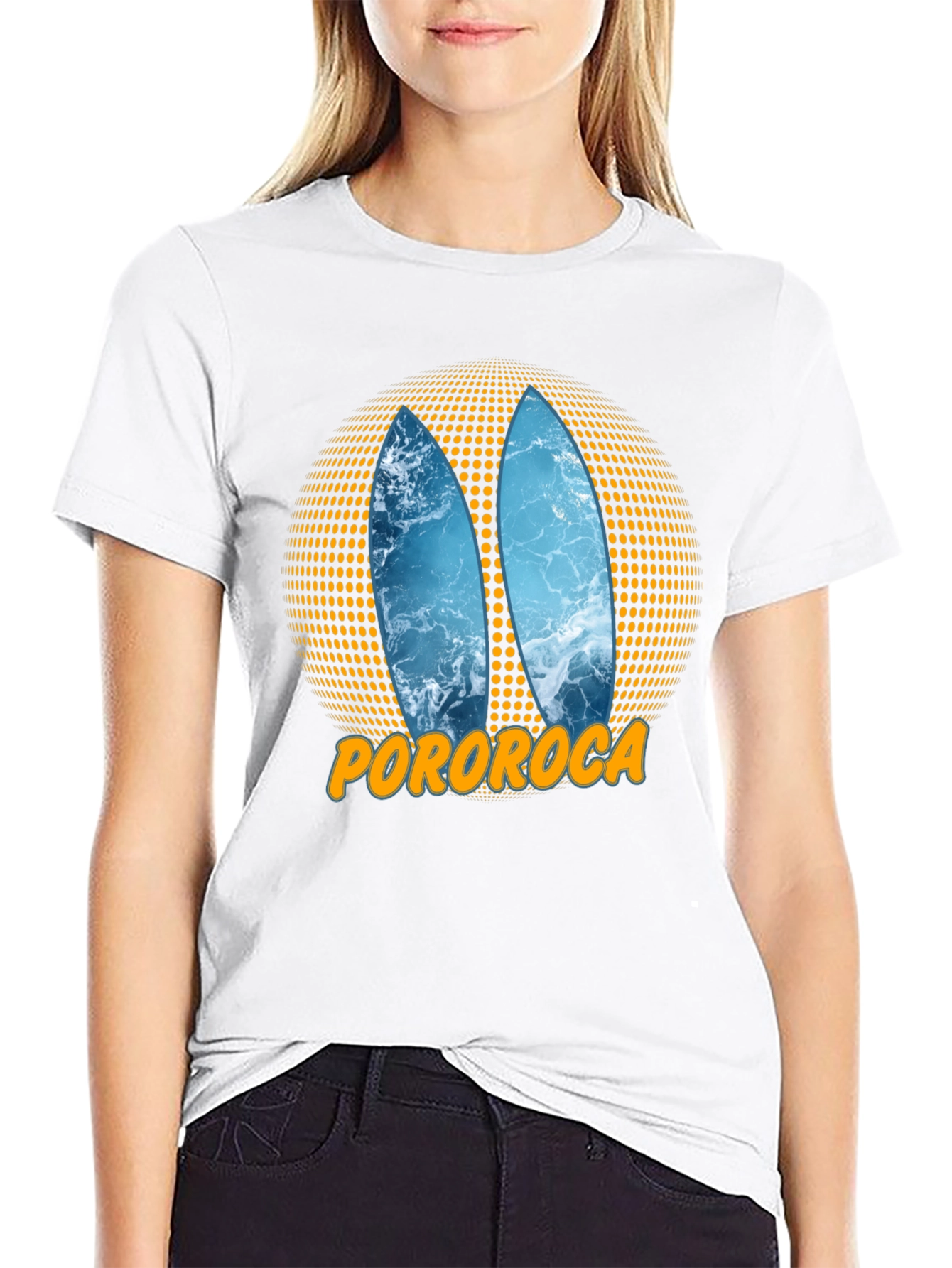 Pororoca Surf T-Shirt - Black