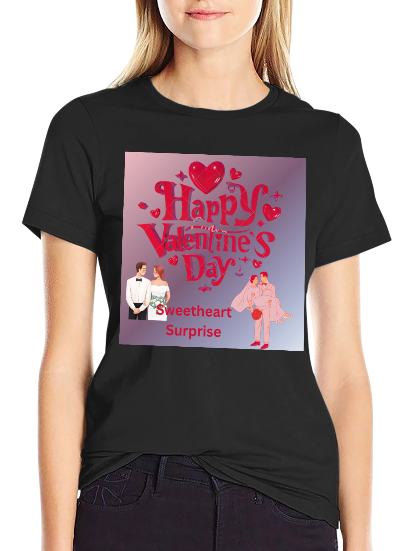 Valentines Day Sweetheart Surprise T-Shirt