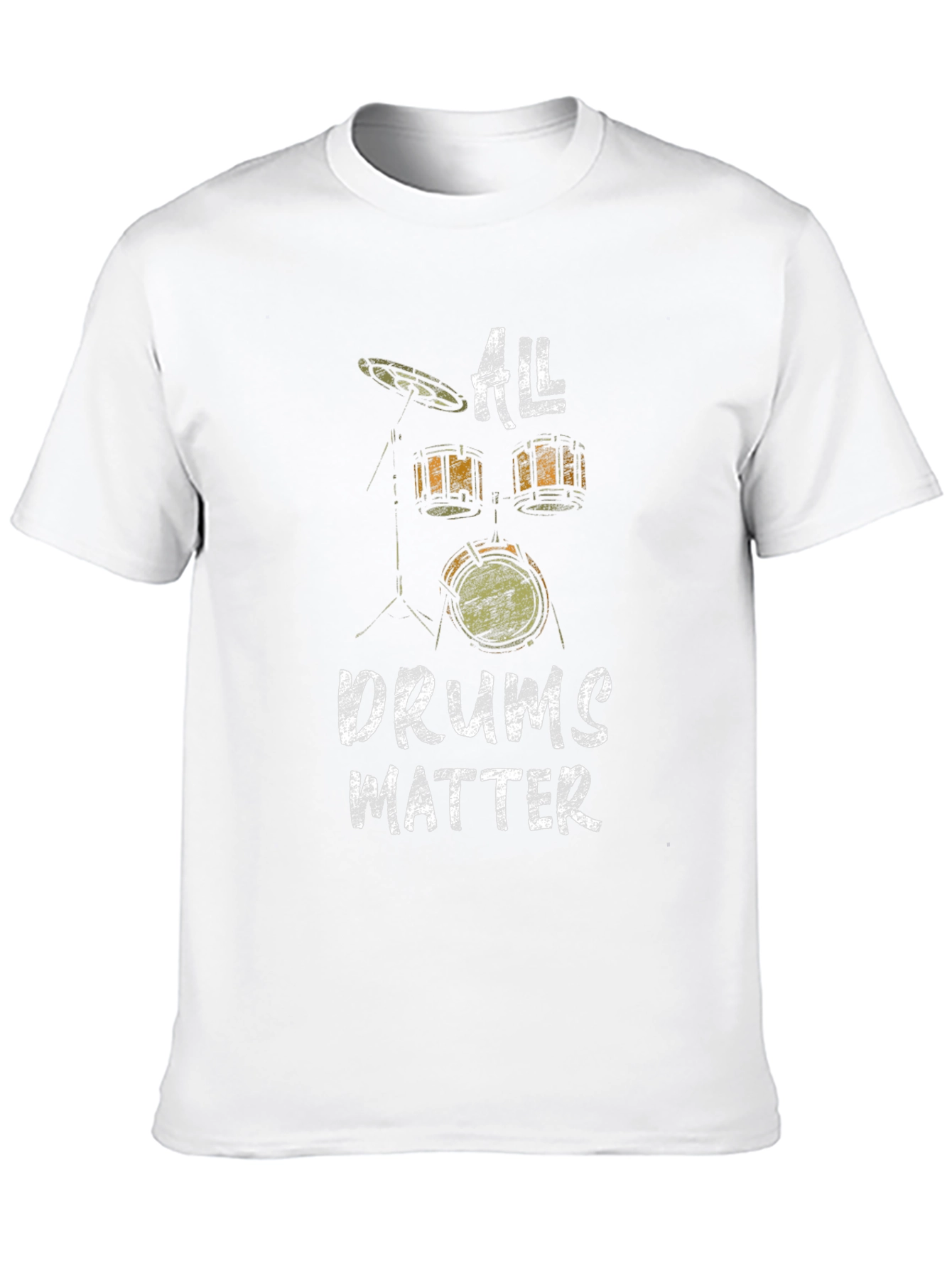All Drums Matter Graphic Tee - Musician Gift