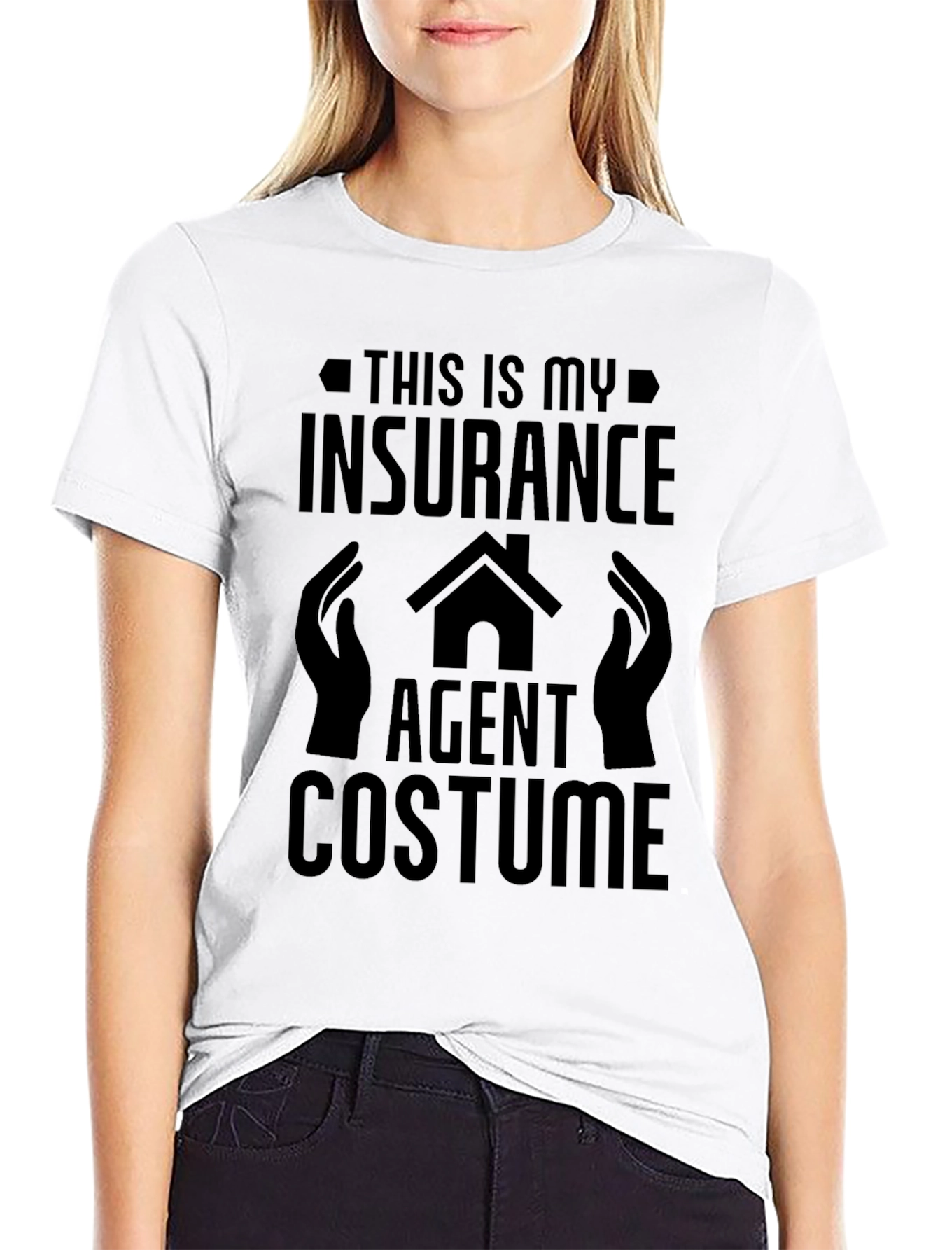 Insurance Agent Costume Funny T-Shirt