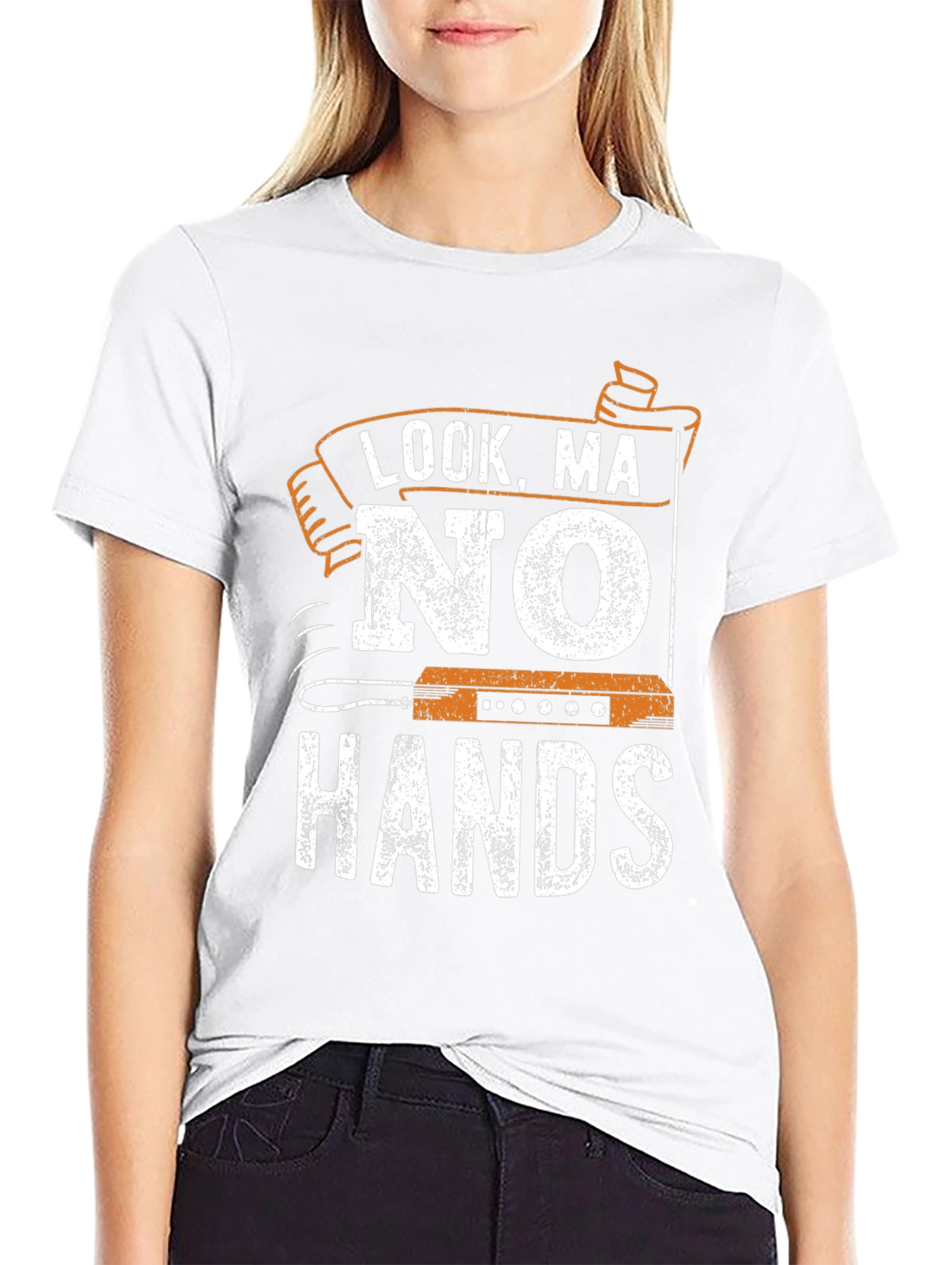 Look Ma No Hands Funny T-Shirt