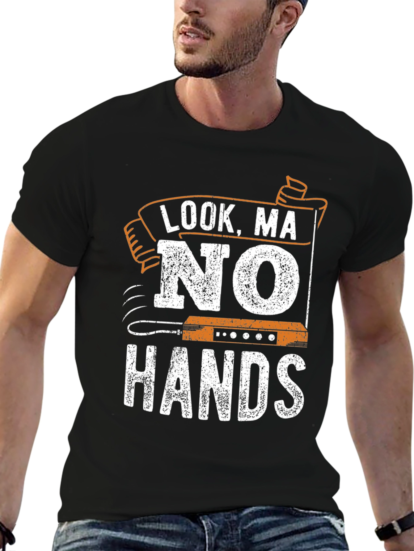 Look Ma No Hands Funny T-Shirt