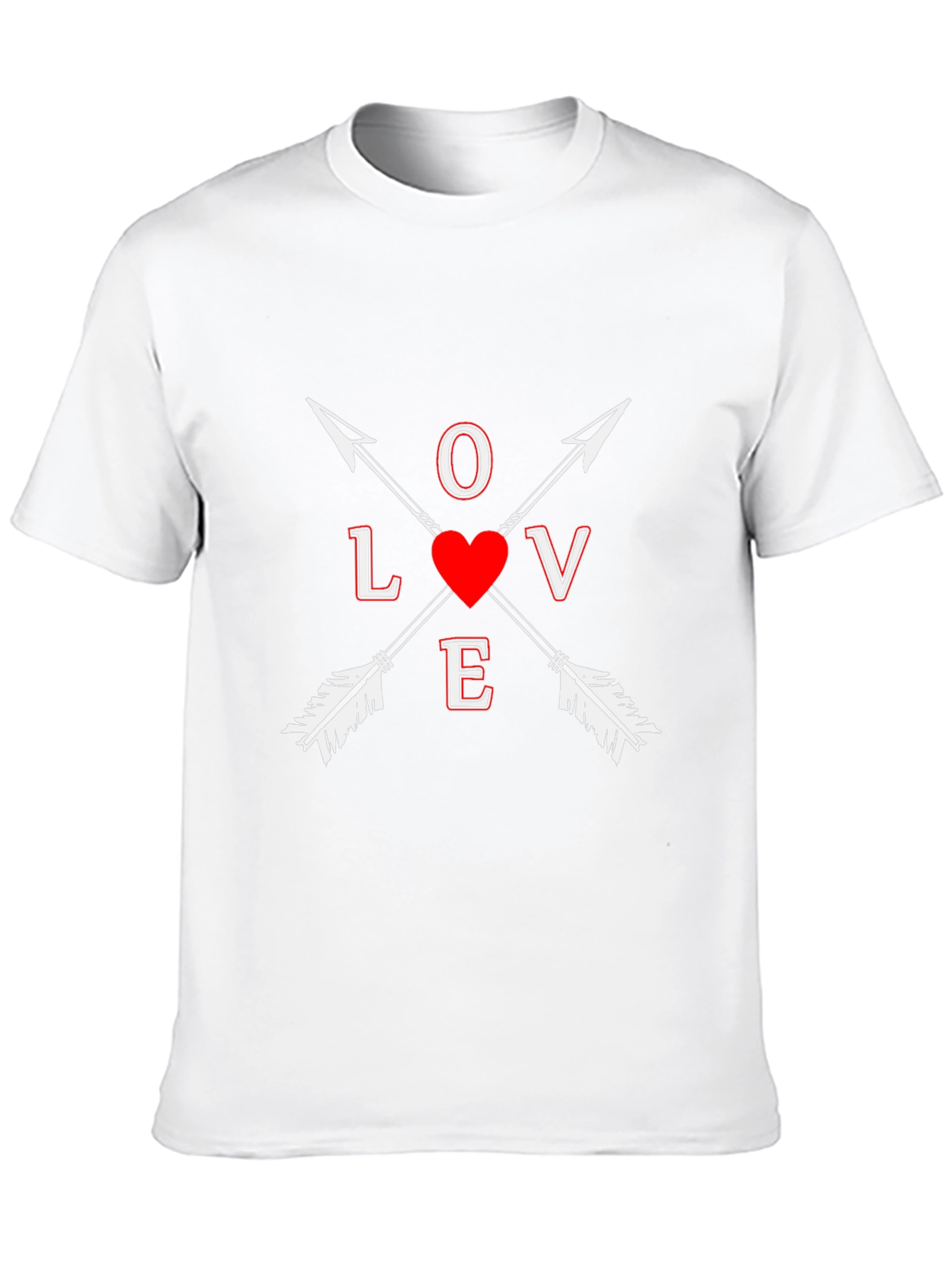 Love Arrows Graphic Tee - Black