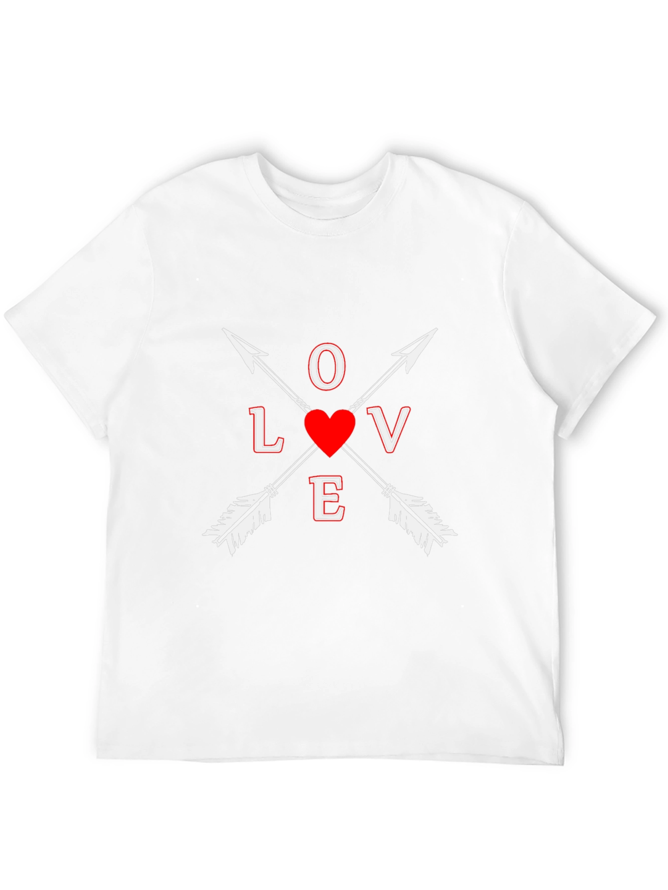 Love Arrows Graphic Tee - Black