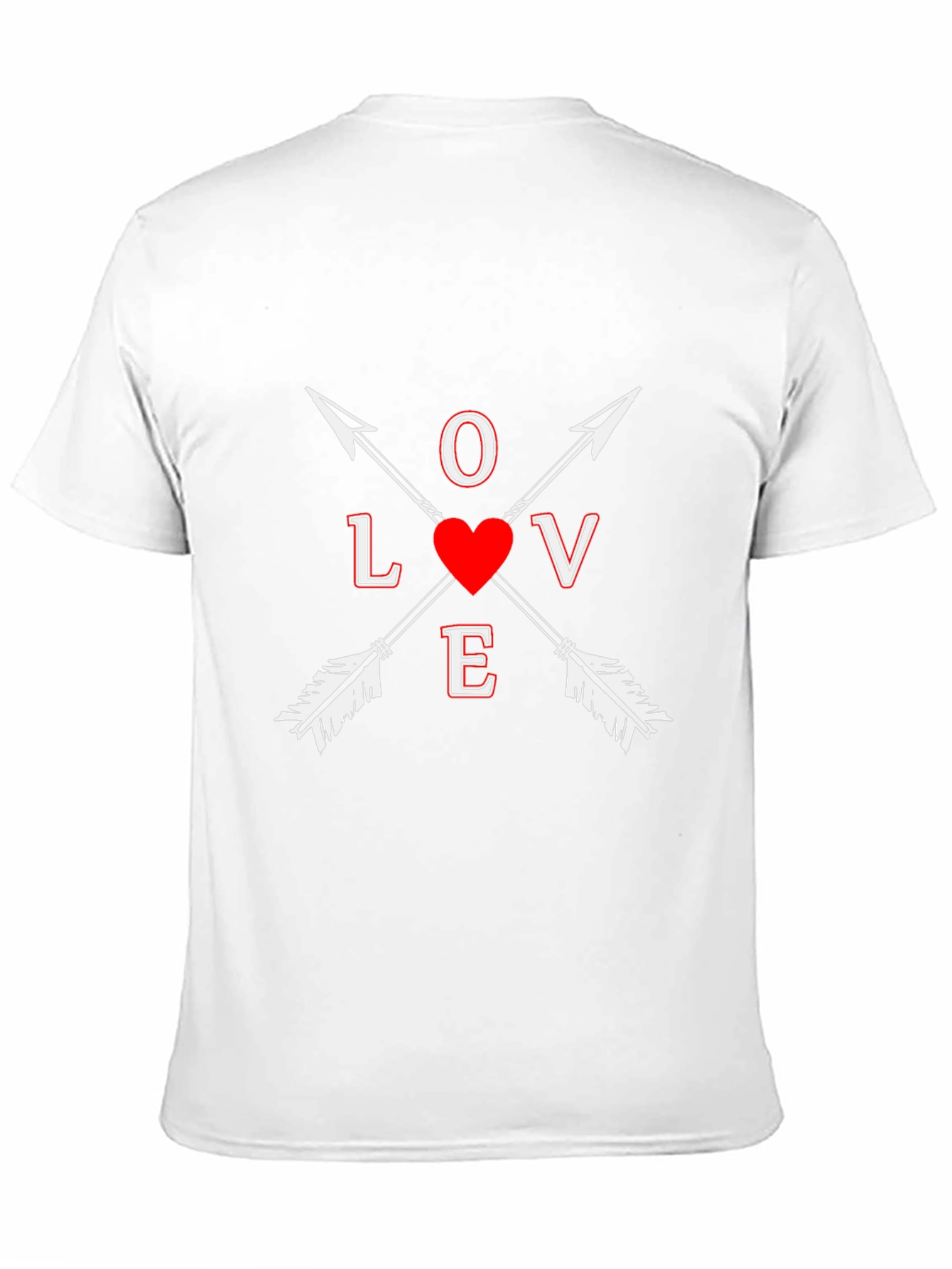 Love Arrows Graphic Tee - Black