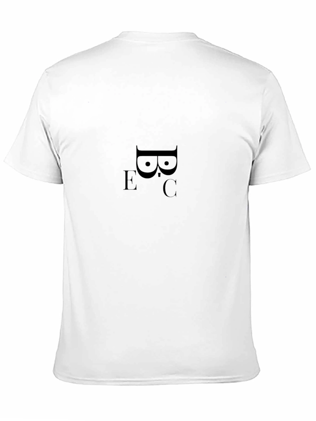 Classic Black Graphic Print Crew Neck T-Shirt