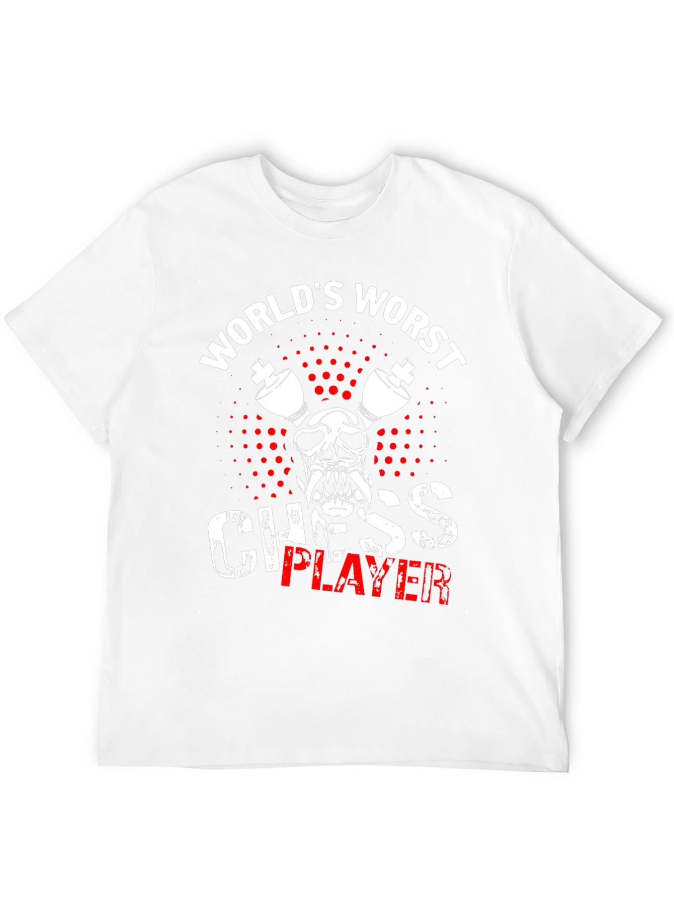 Worlds Worst Chess Player Black T-Shirt