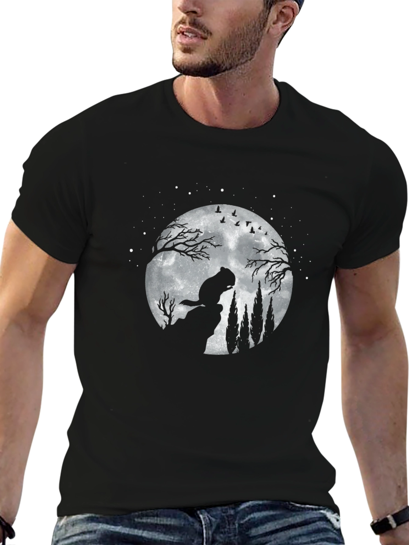 Moonlit Beaver T-Shirt