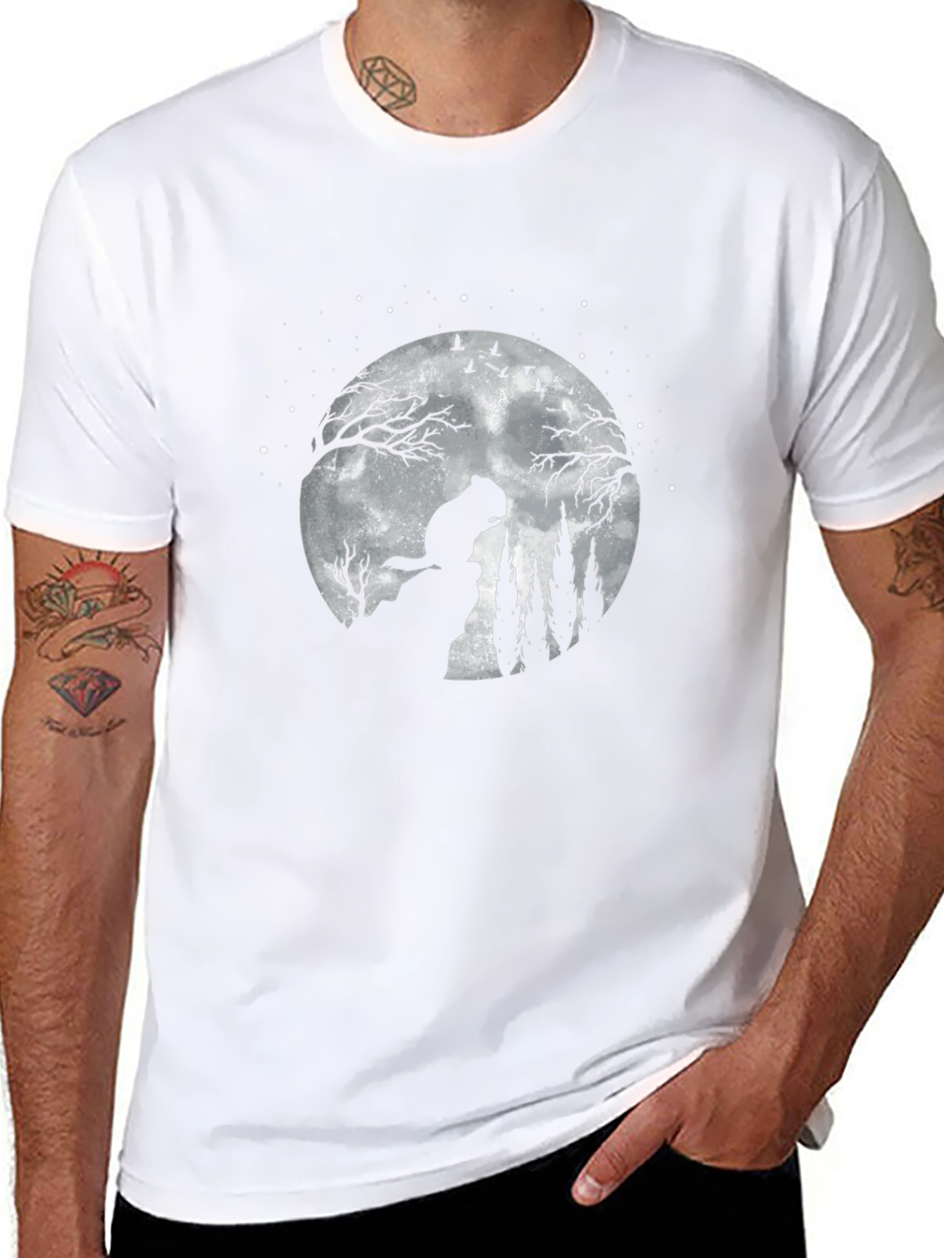 Moonlit Beaver T-Shirt