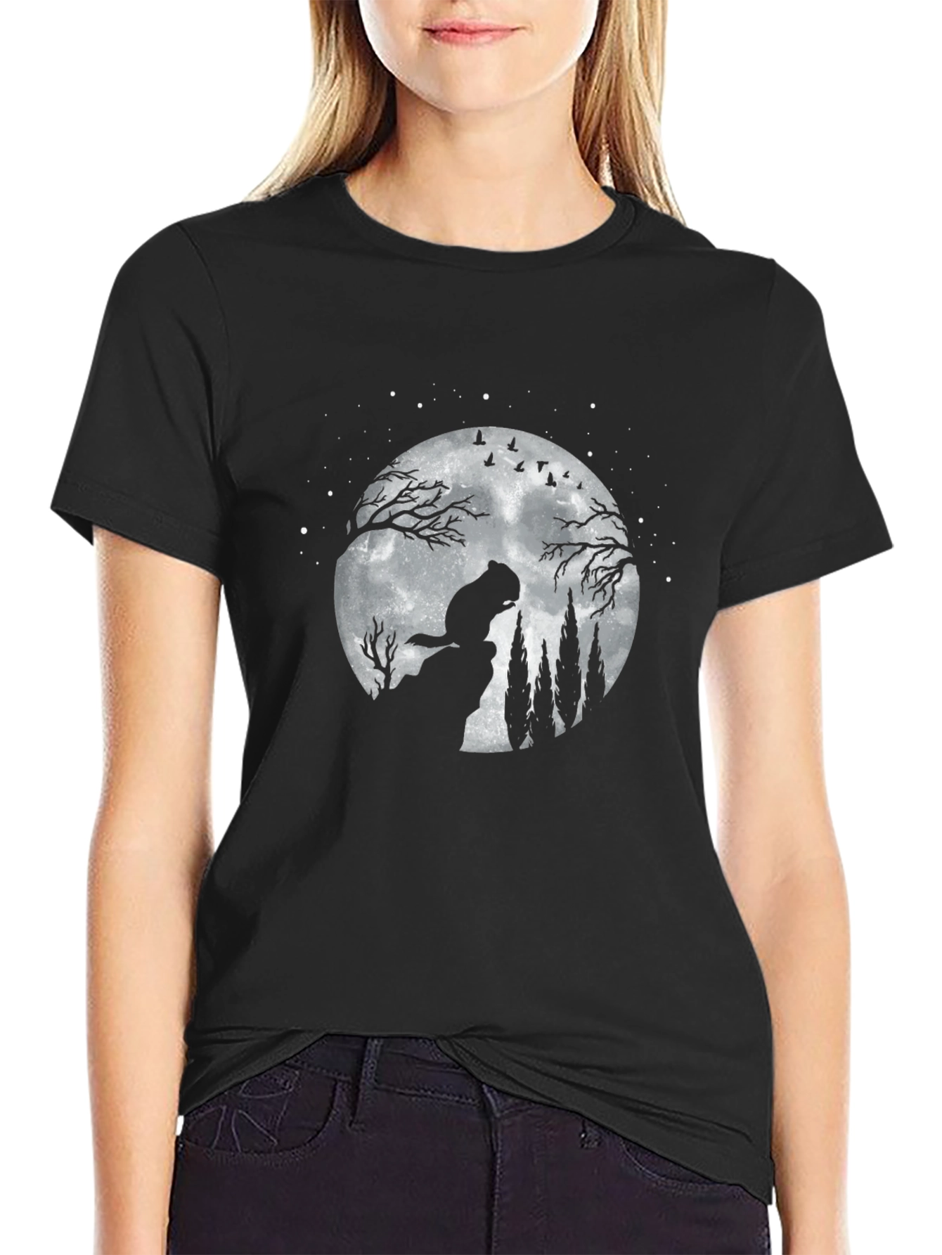 Moonlit Beaver T-Shirt
