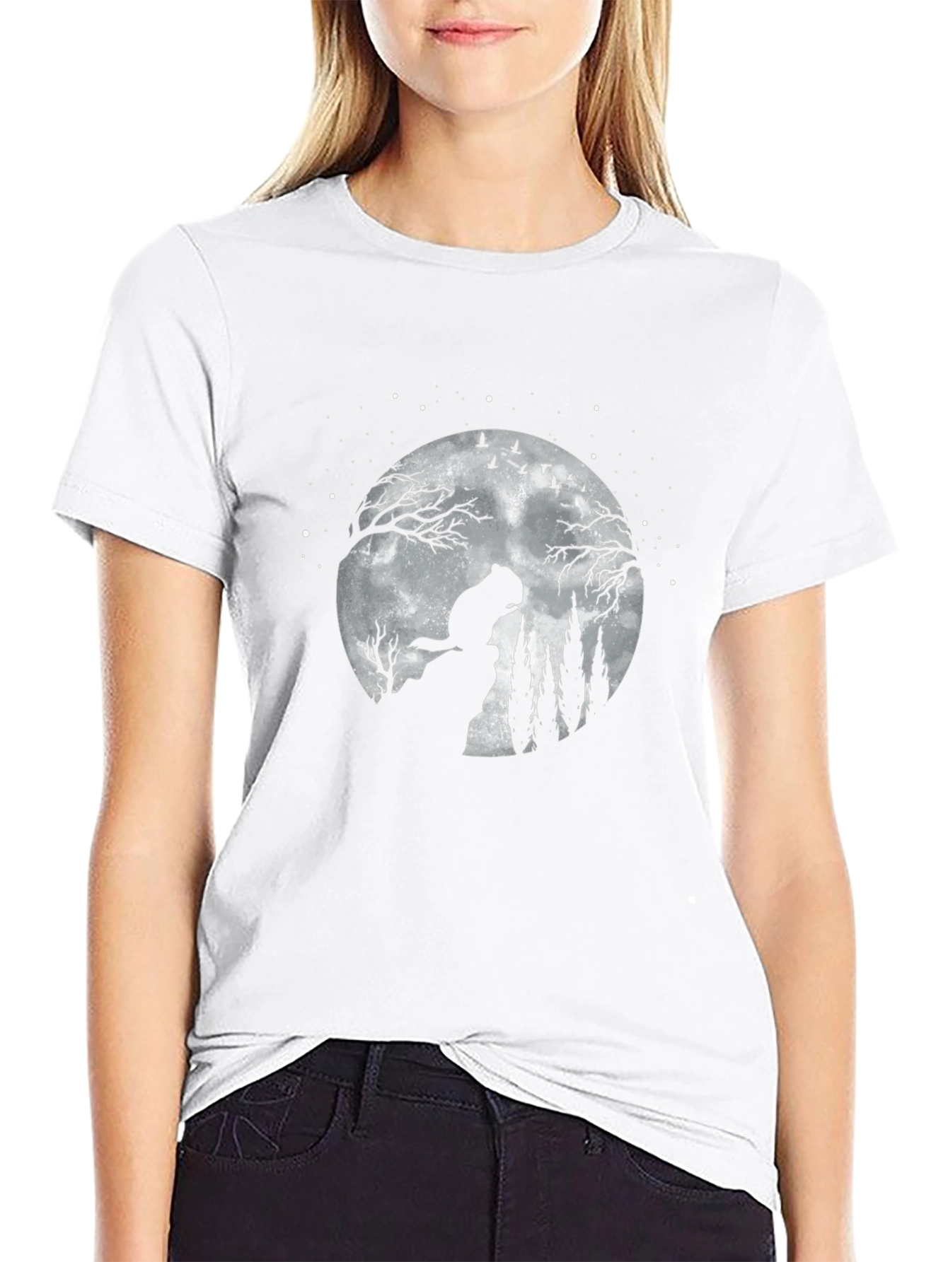 Moonlit Beaver T-Shirt