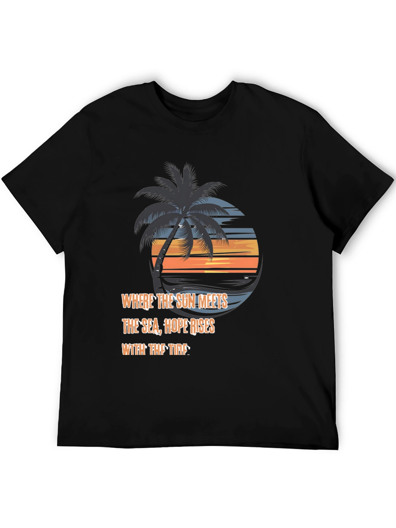 Beach Sunset Graphic Tee - Hope Rises