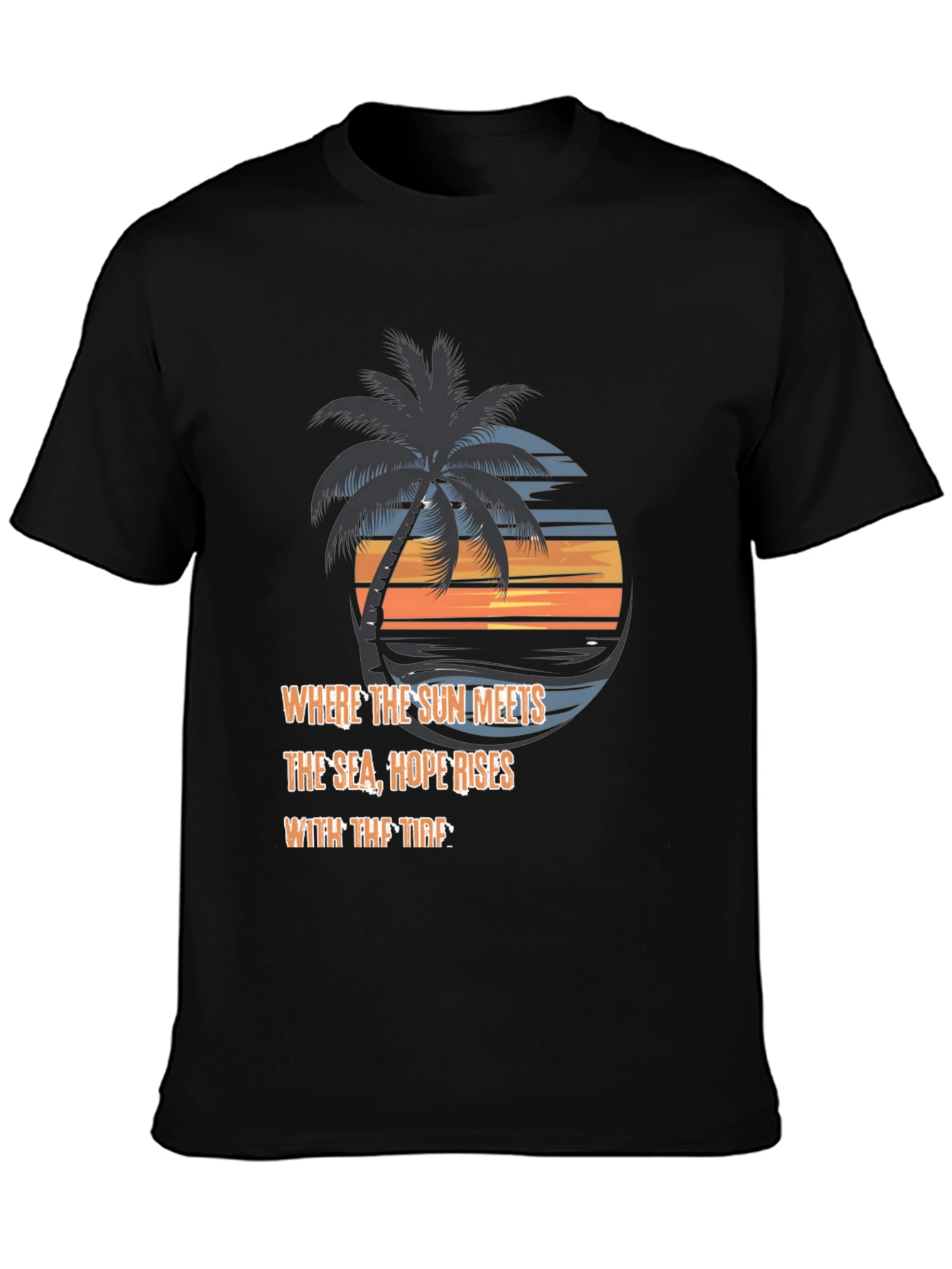 Beach Sunset Graphic Tee - Hope Rises