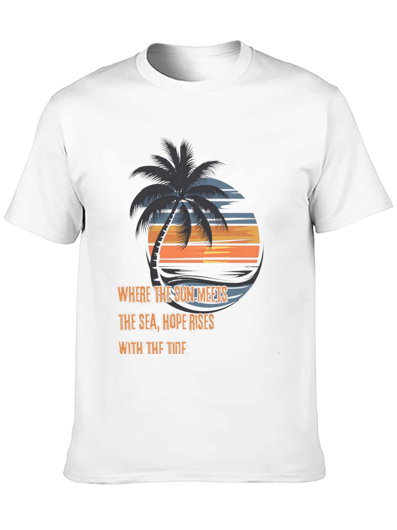 Beach Sunset Graphic Tee - Hope Rises