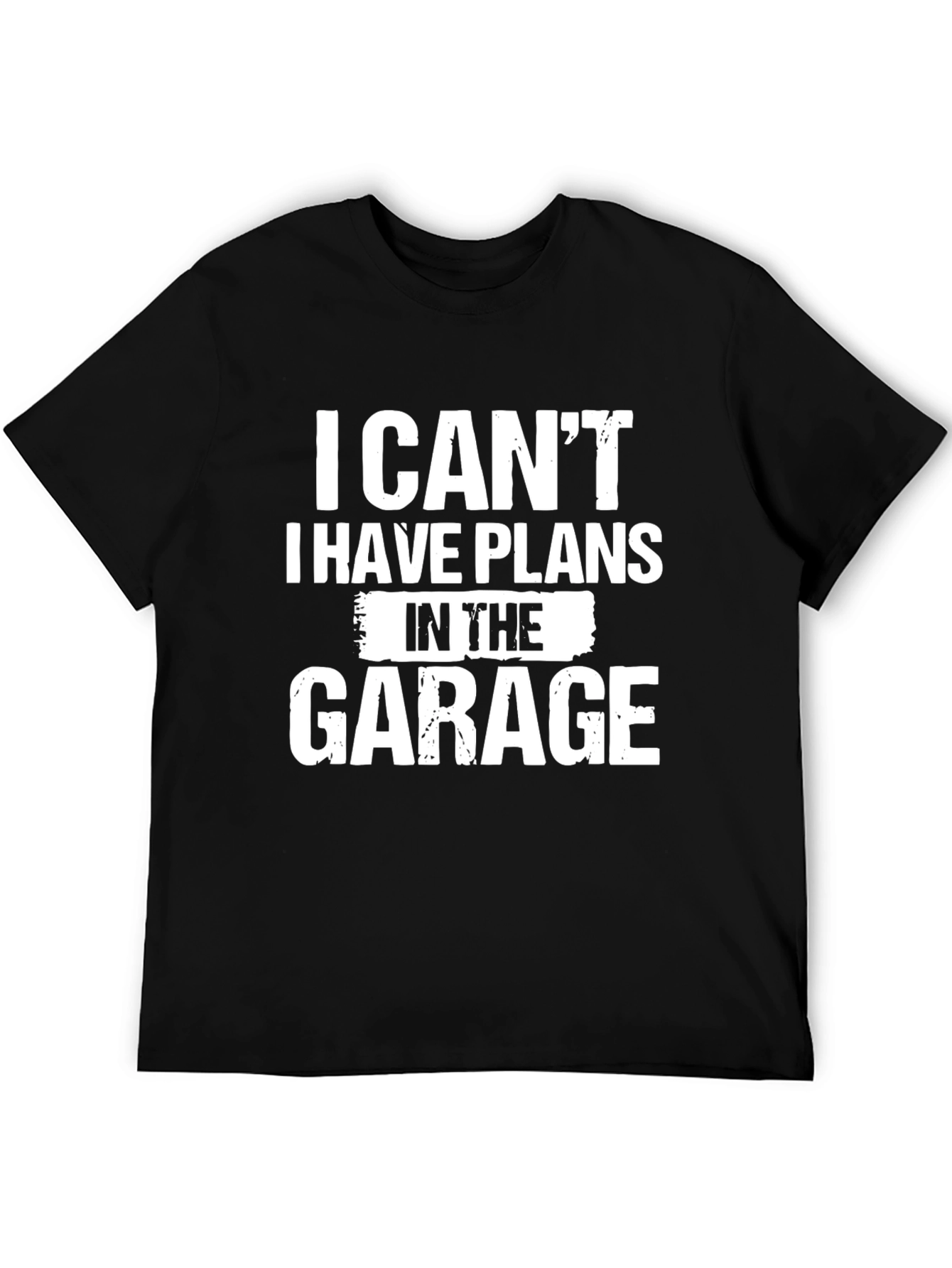 Garage Plans T-Shirt - Funny Mechanic Tee
