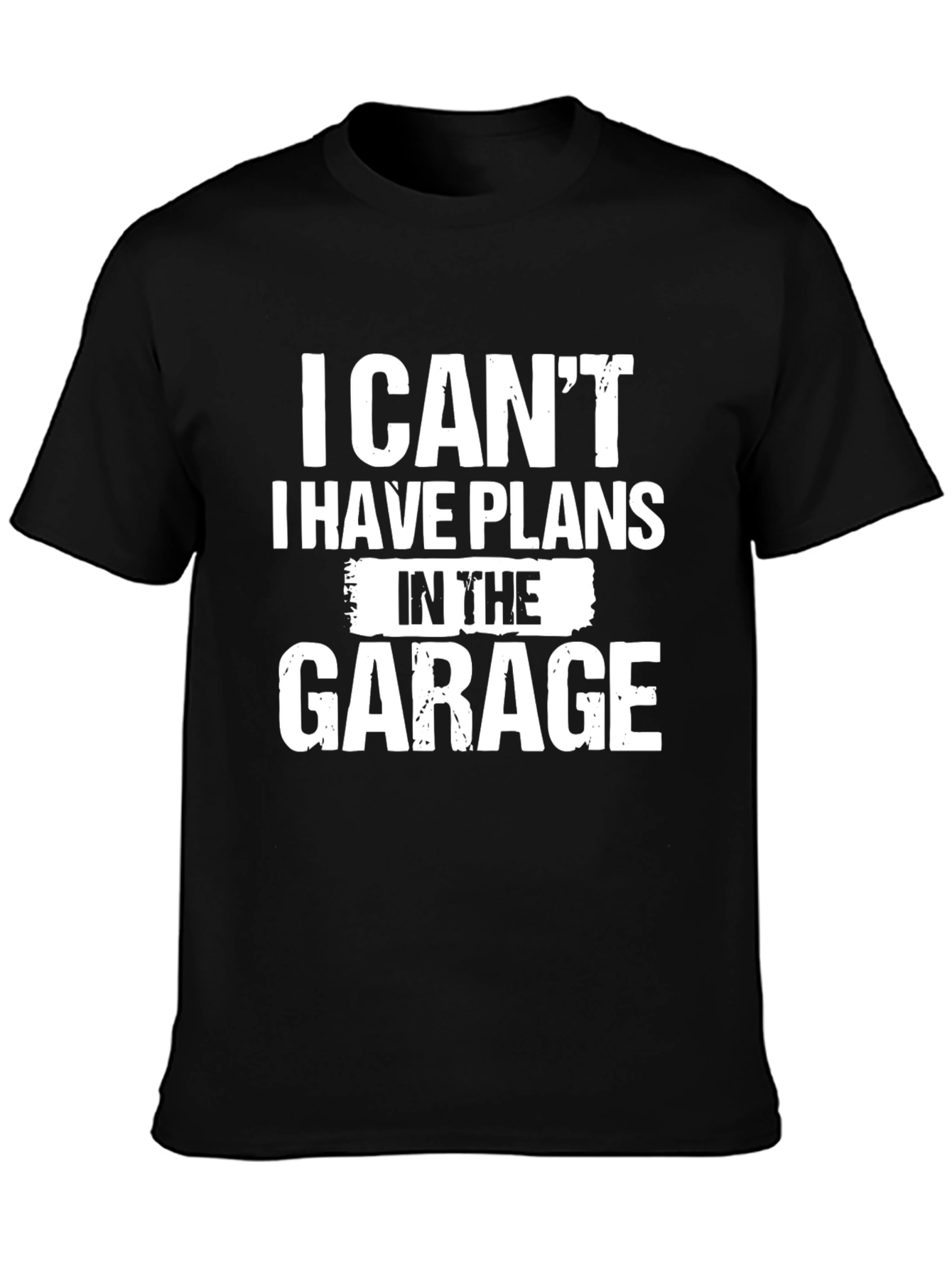 Garage Plans T-Shirt - Funny Mechanic Tee