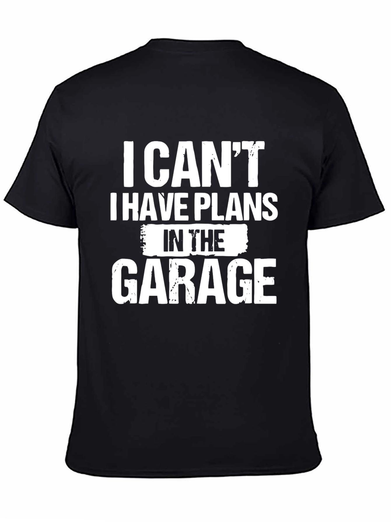 Garage Plans T-Shirt - Funny Mechanic Tee