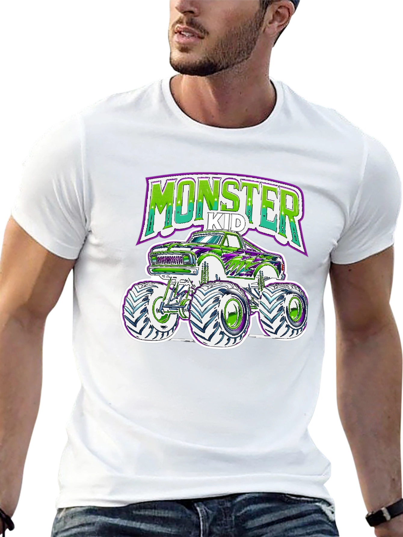 Monster Kid Truck Graphic Tee