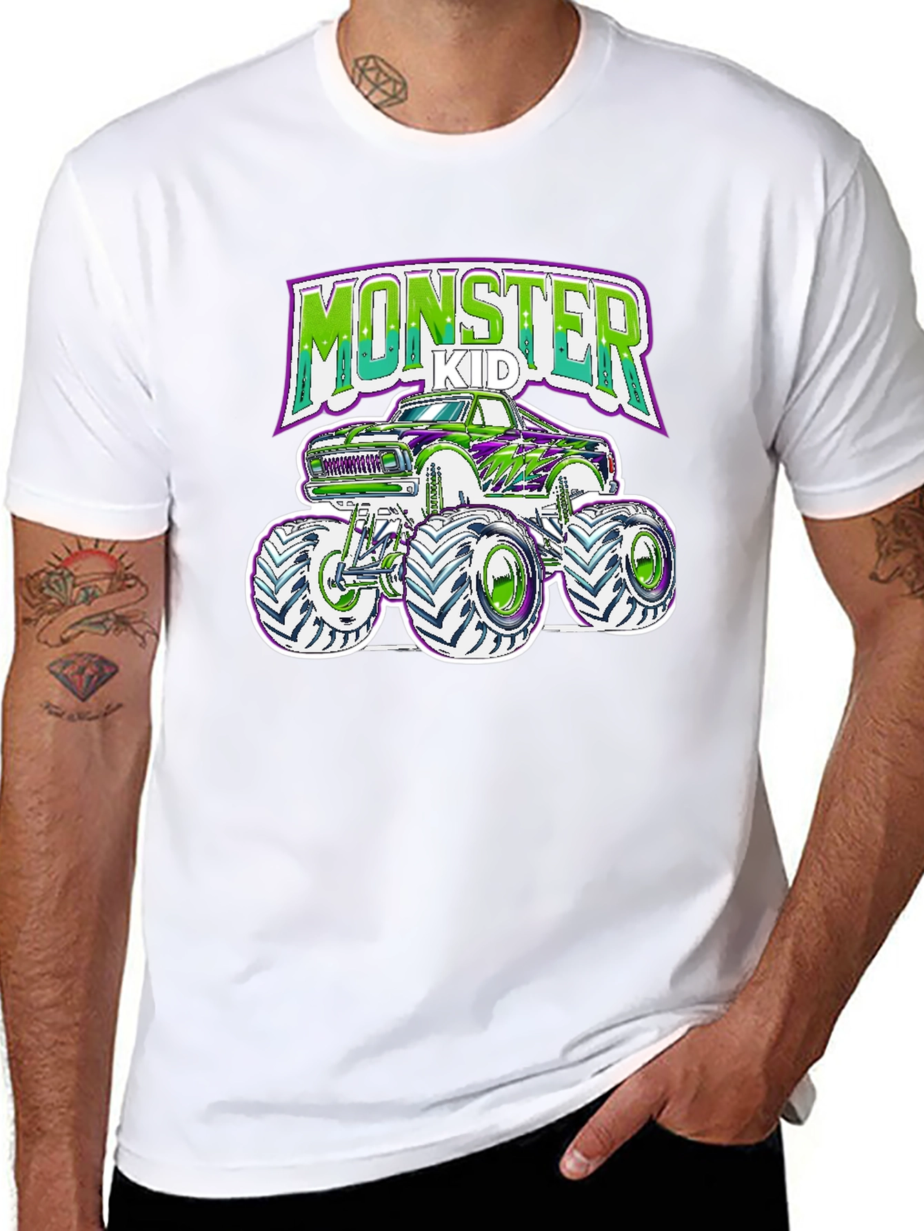 Monster Kid Truck Graphic Tee